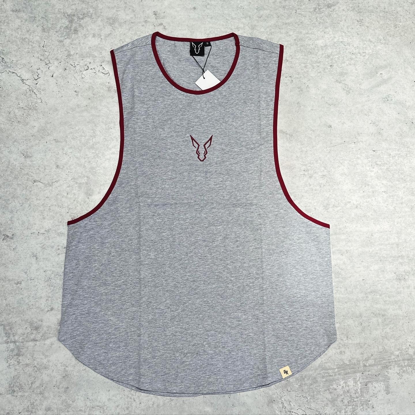 Core Drop  Arm Tank - Grey