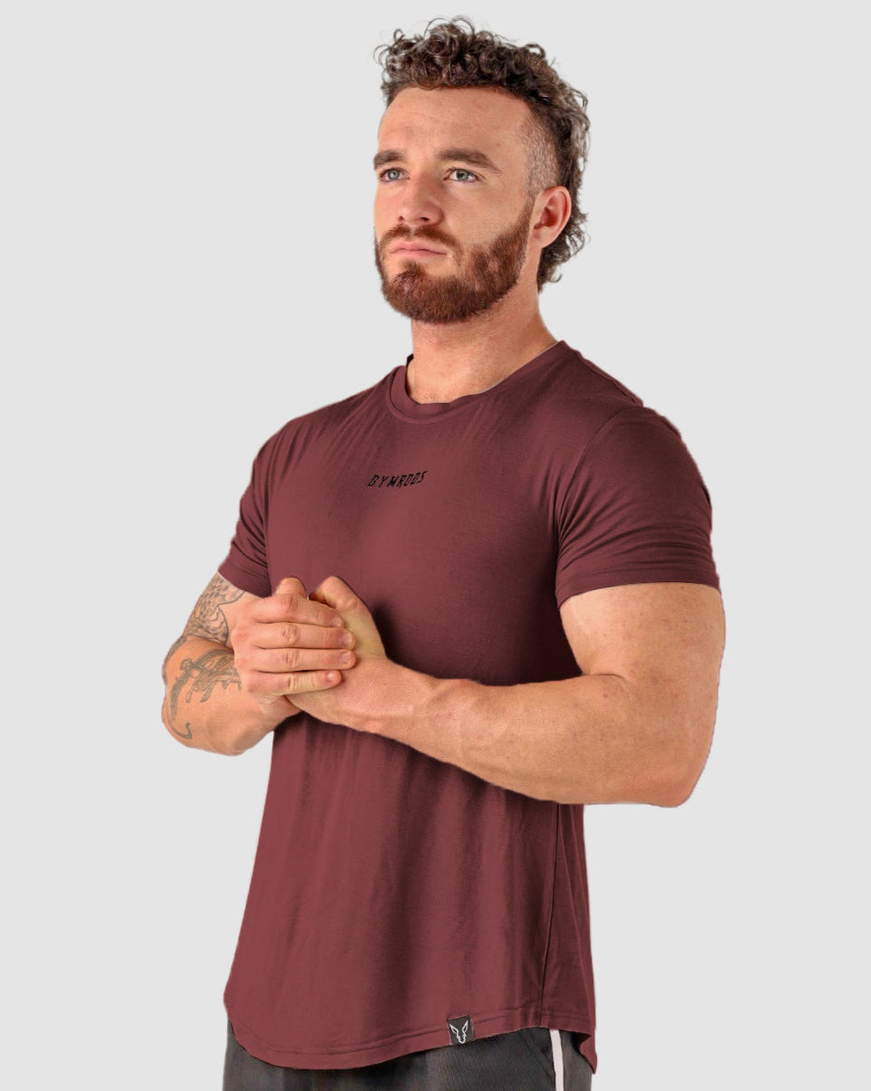 Culture Fitted Tee - Choc Brown