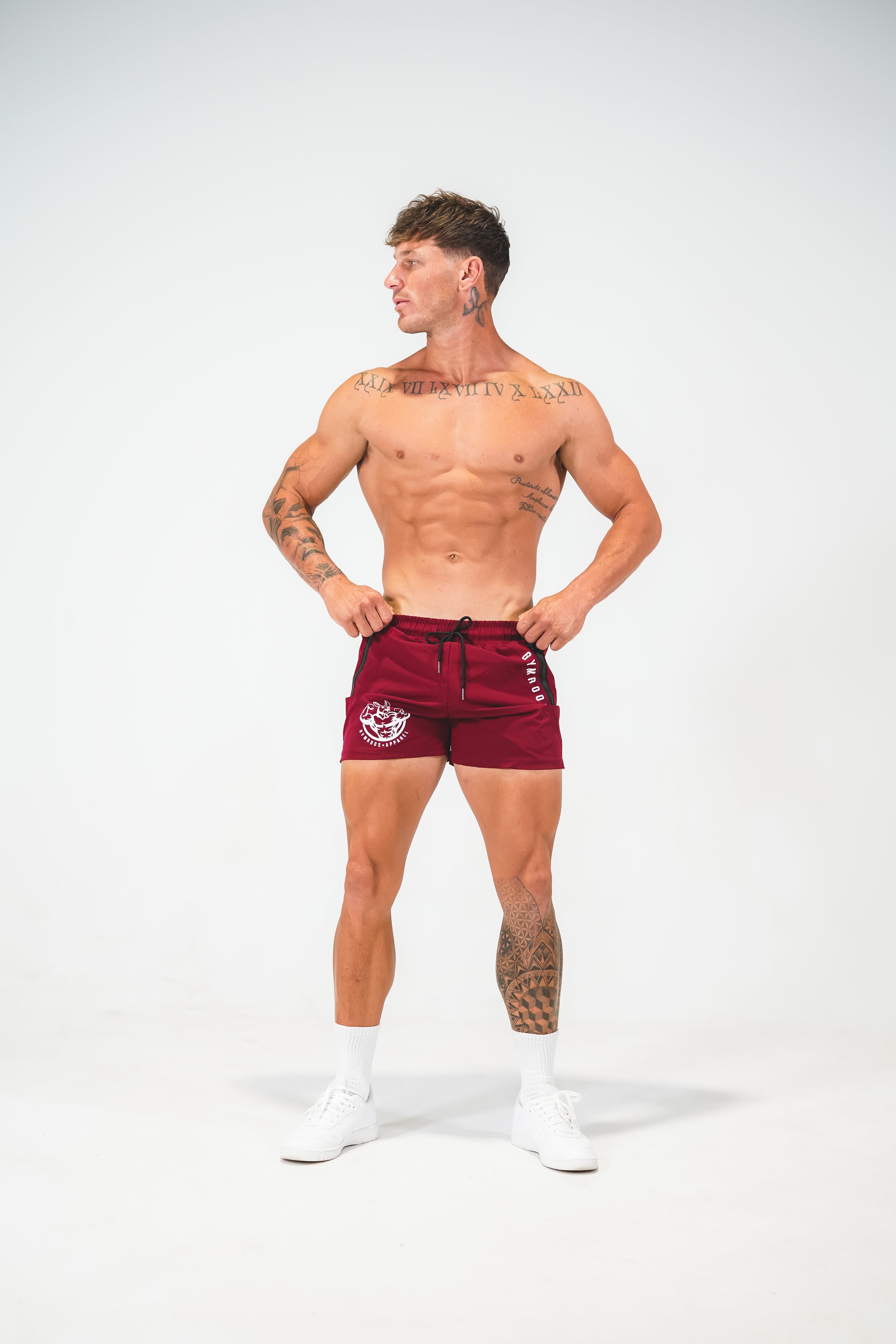 Roo Shorts - Maroon