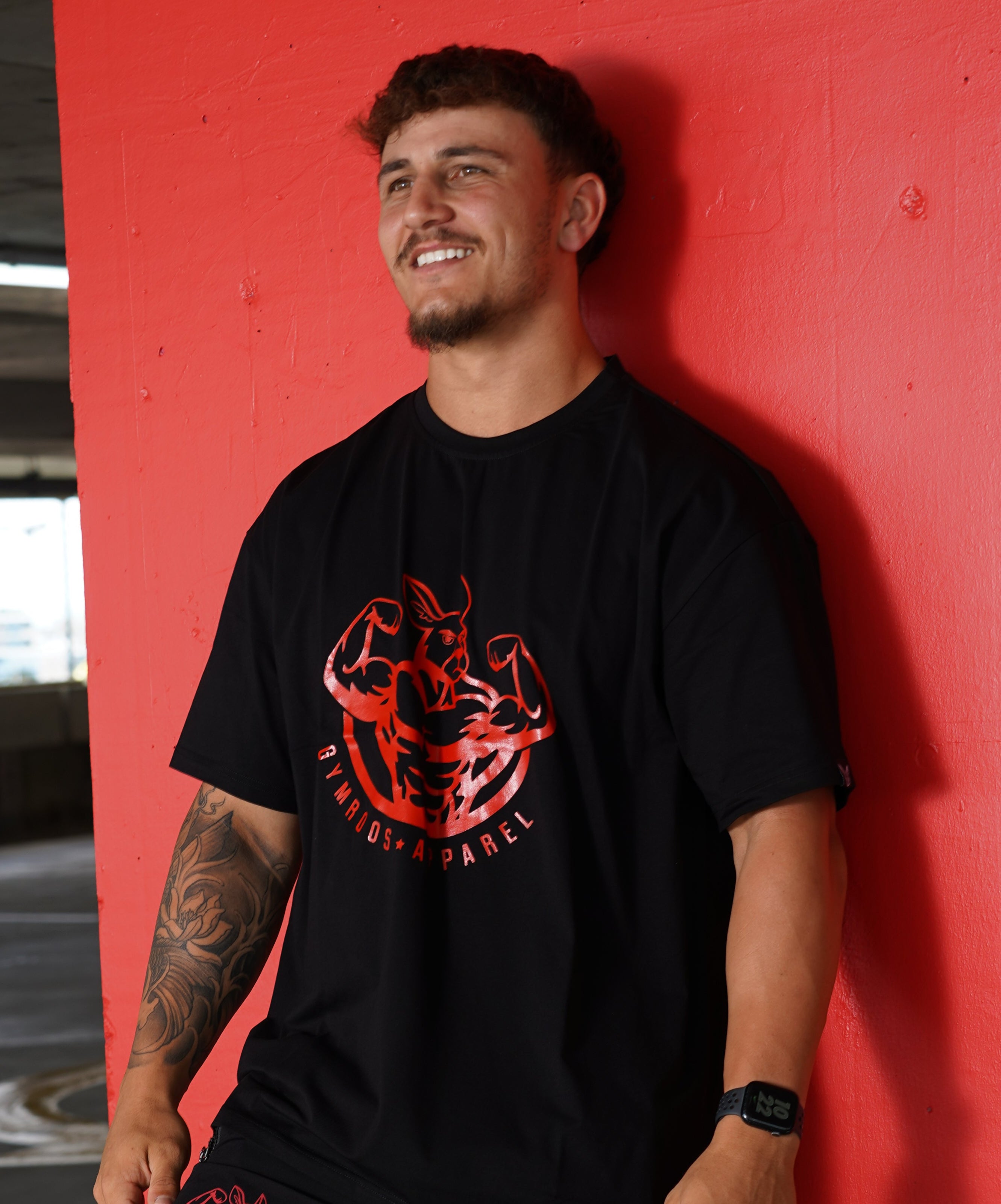 Roo Pump Tee - Redback