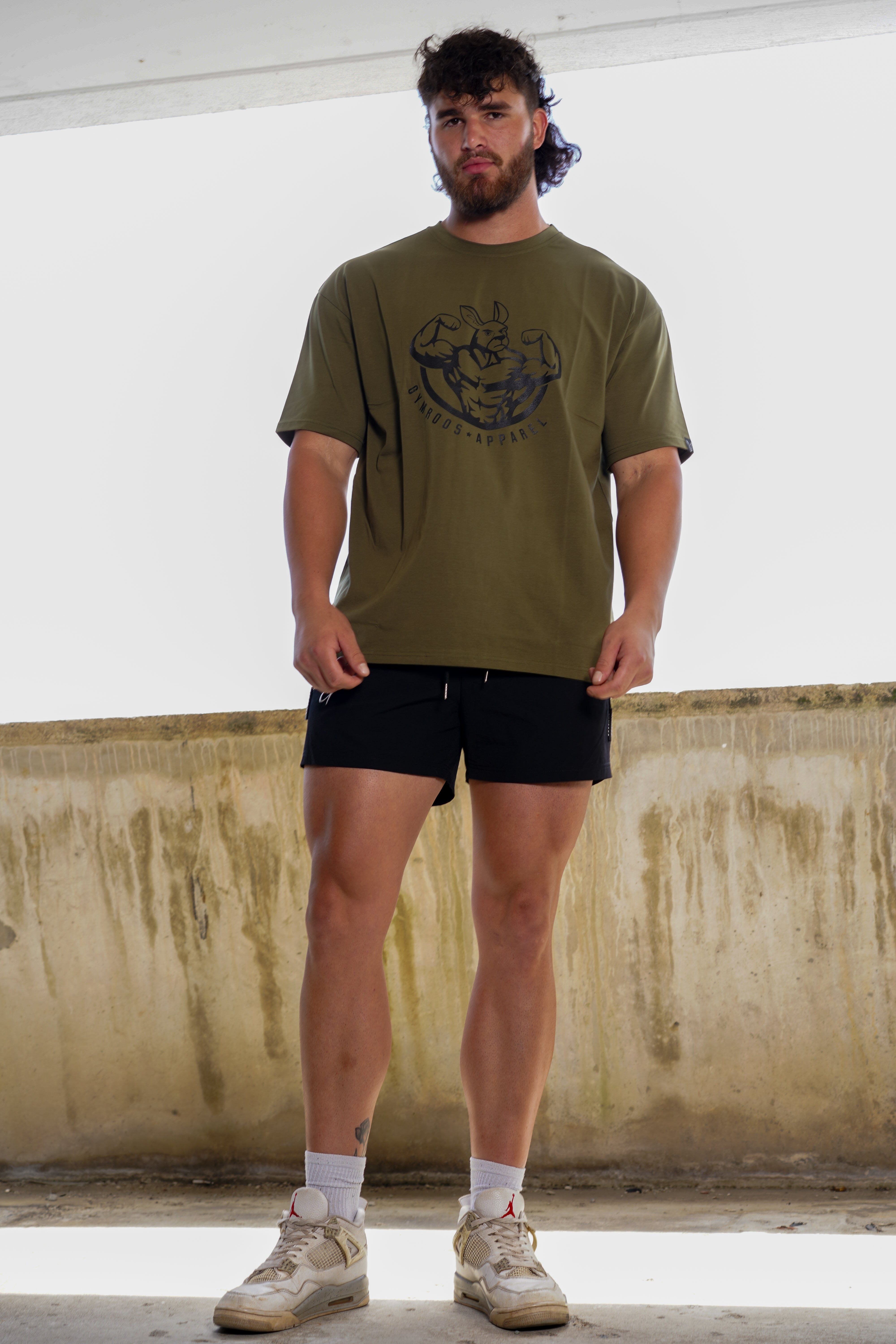 Roo Pump Tee - Olive