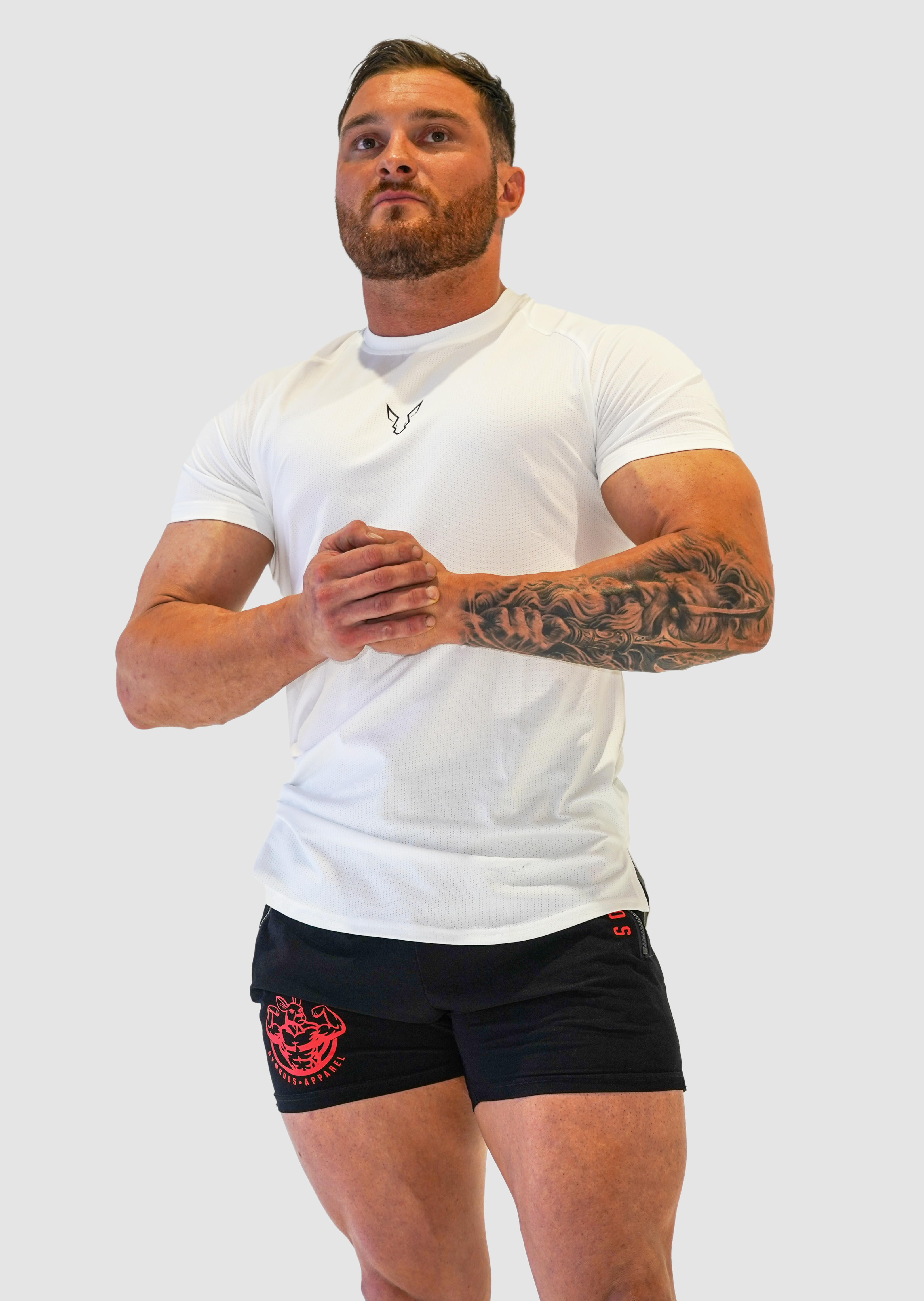 Compression Tee - White