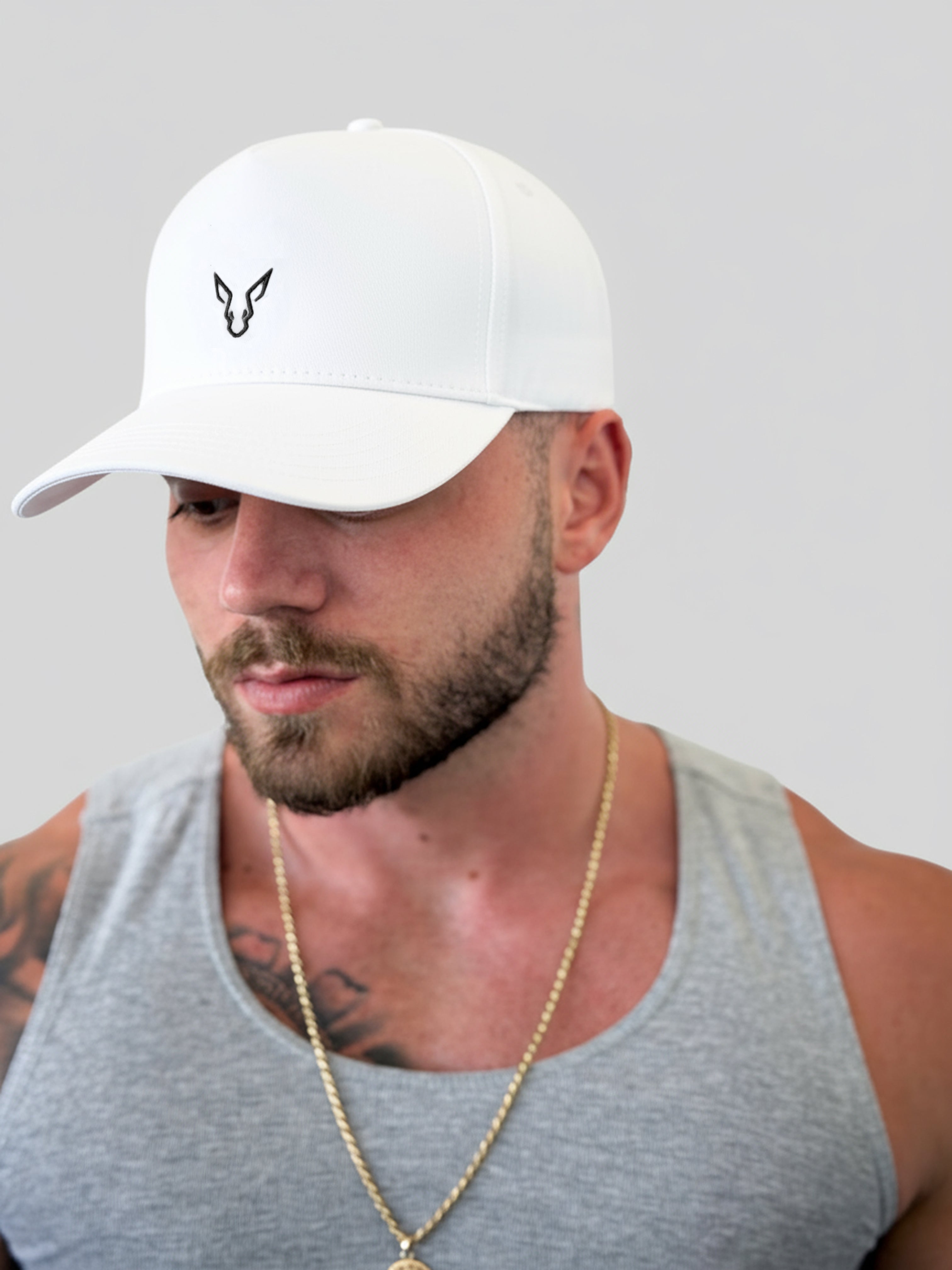 A-Frame Roo Hat - White