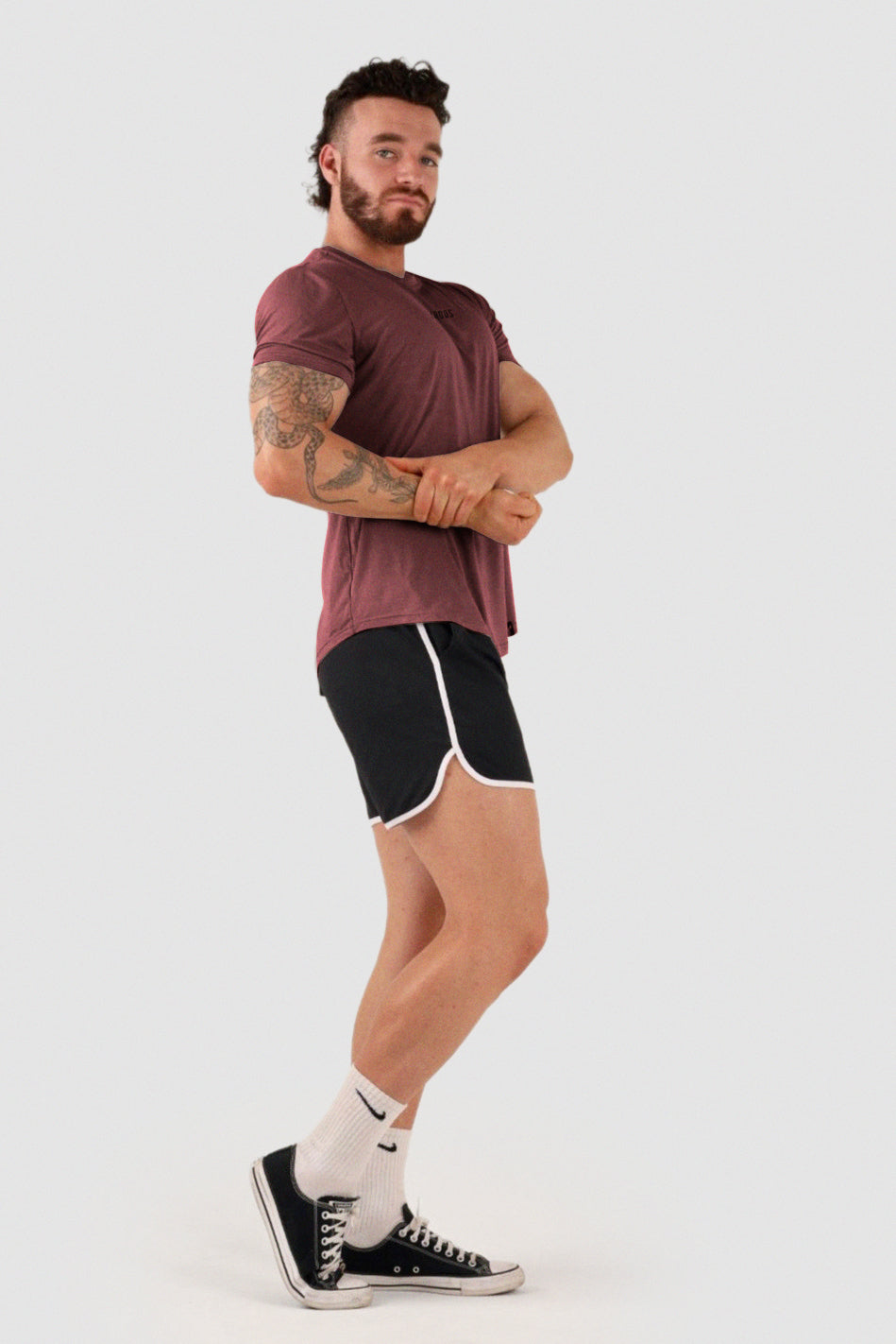 Culture Fitted Tee - Choc Brown