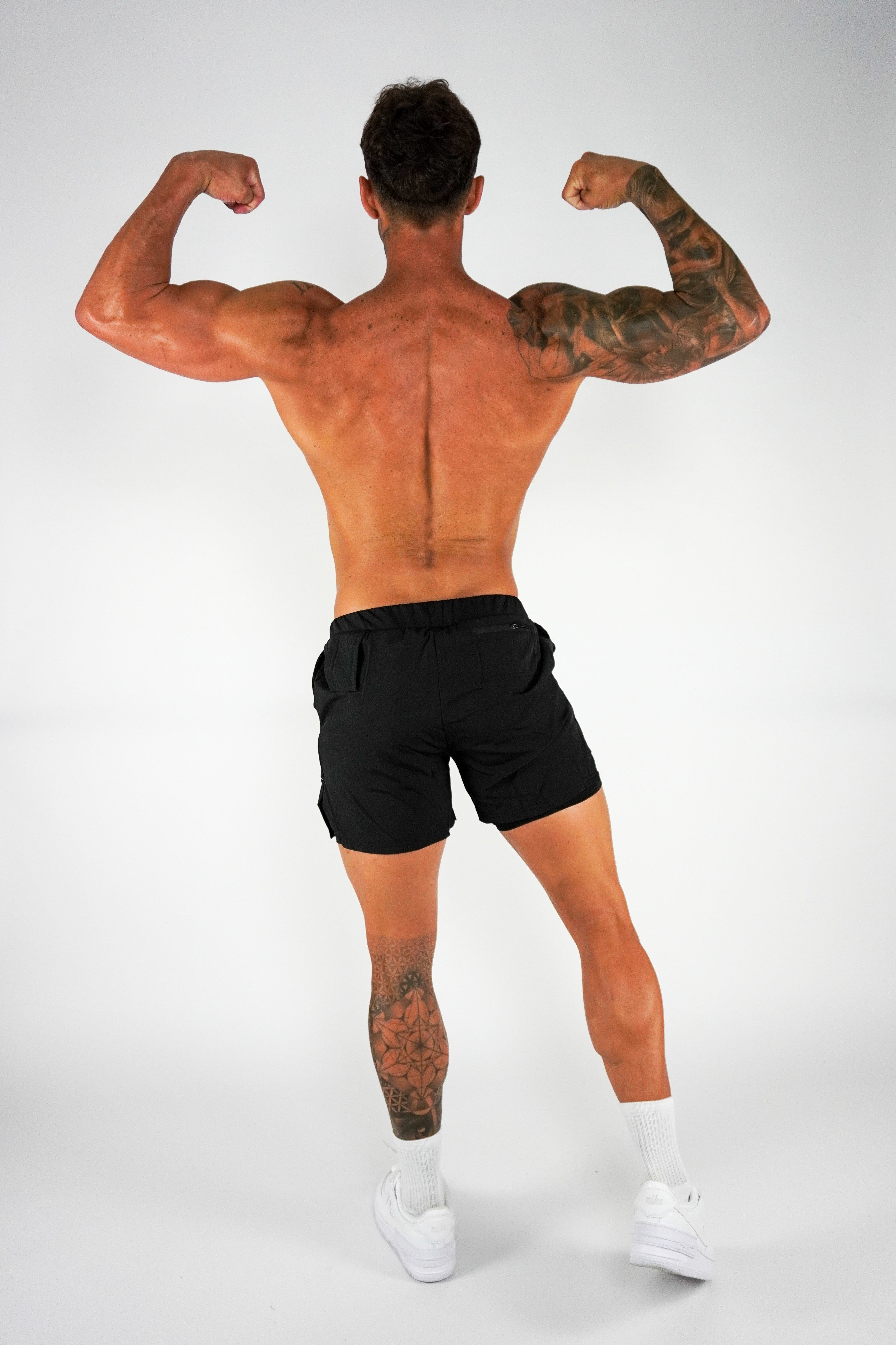 Culture 2-IN-1 Shorts - Black - GYMROOS