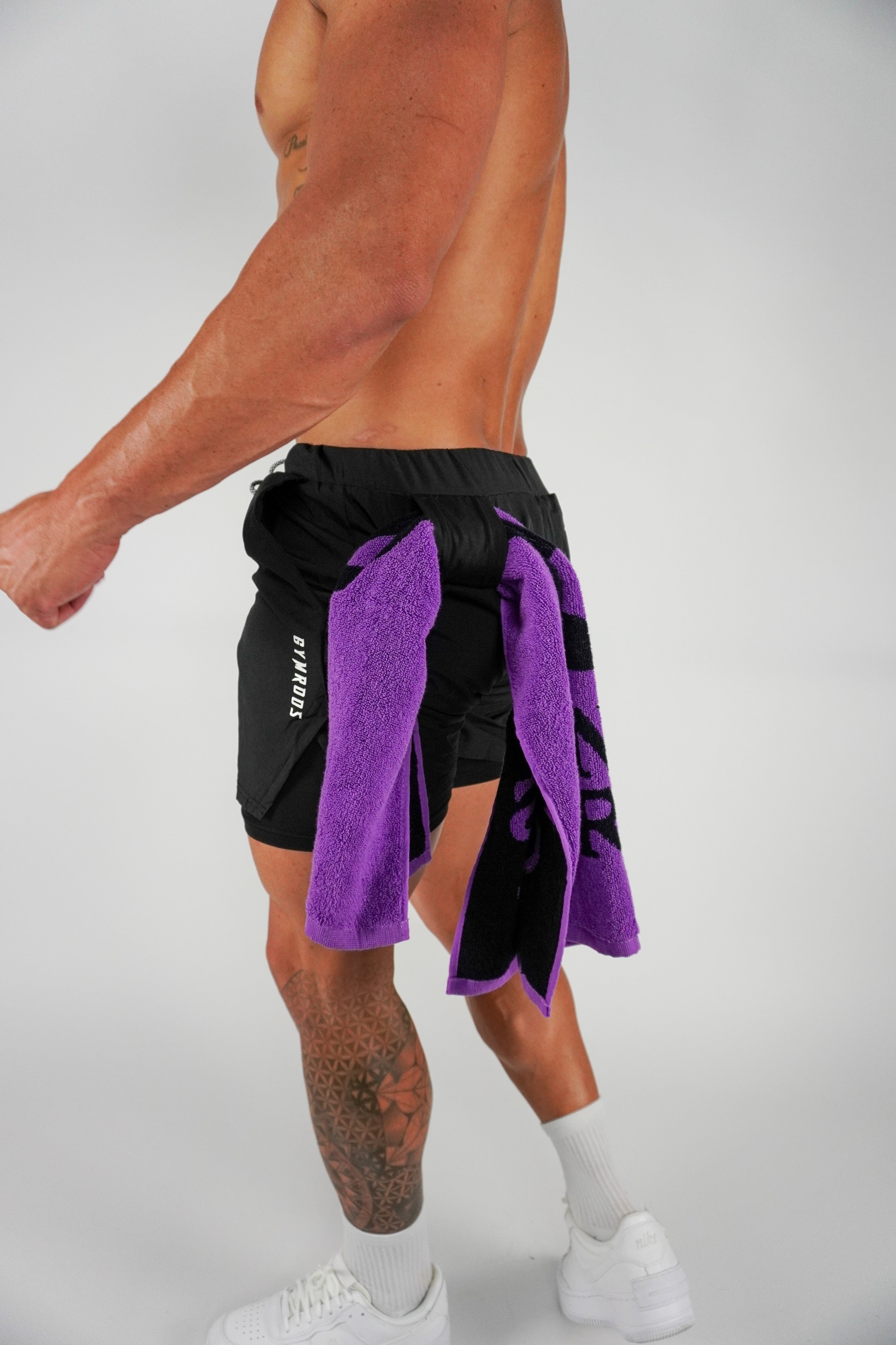 Culture 2-IN-1 Shorts - Black - GYMROOS