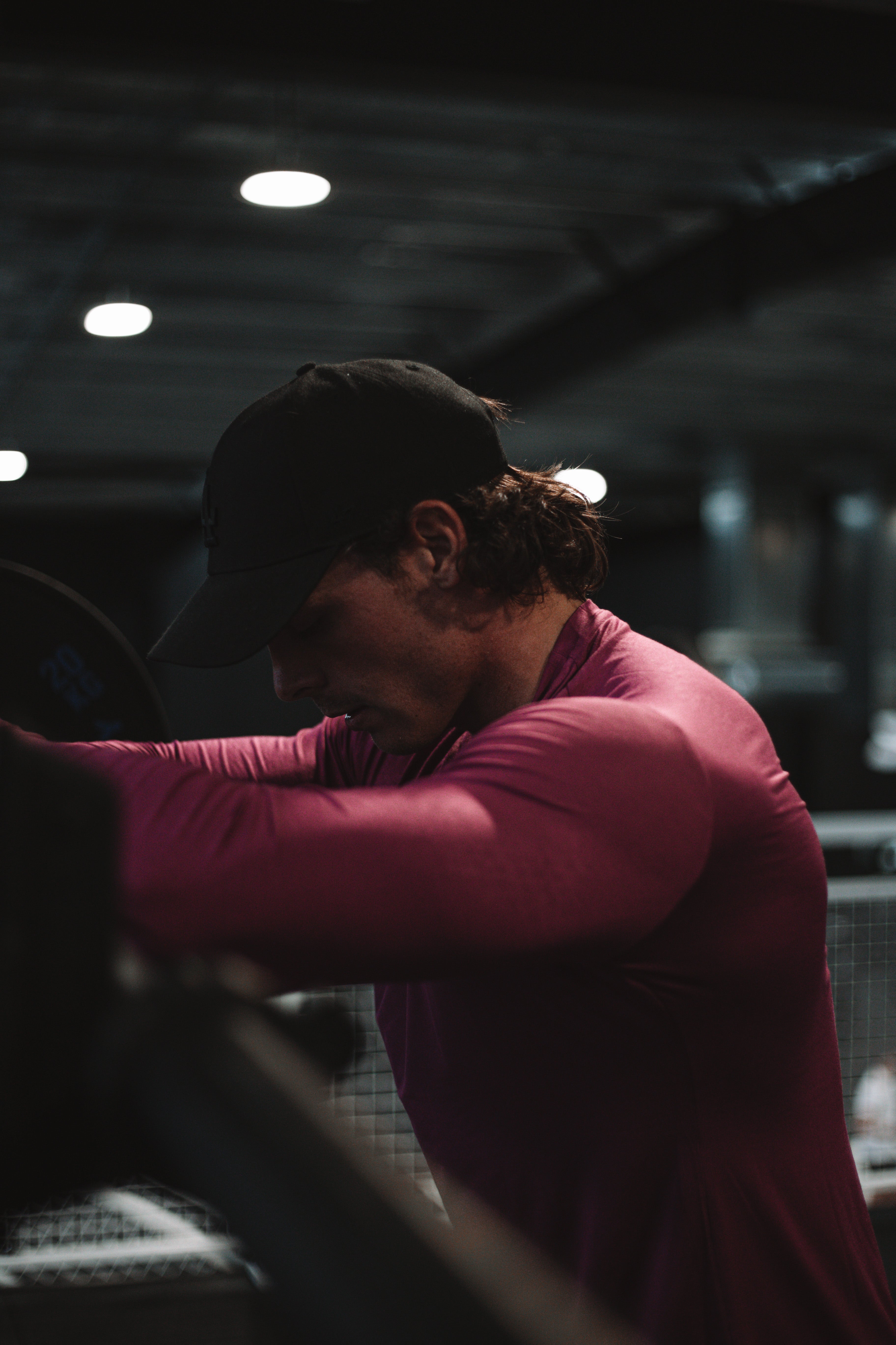 Culture Fitted Tee Long Sleeve - Dragon Fruit - GYMROOS