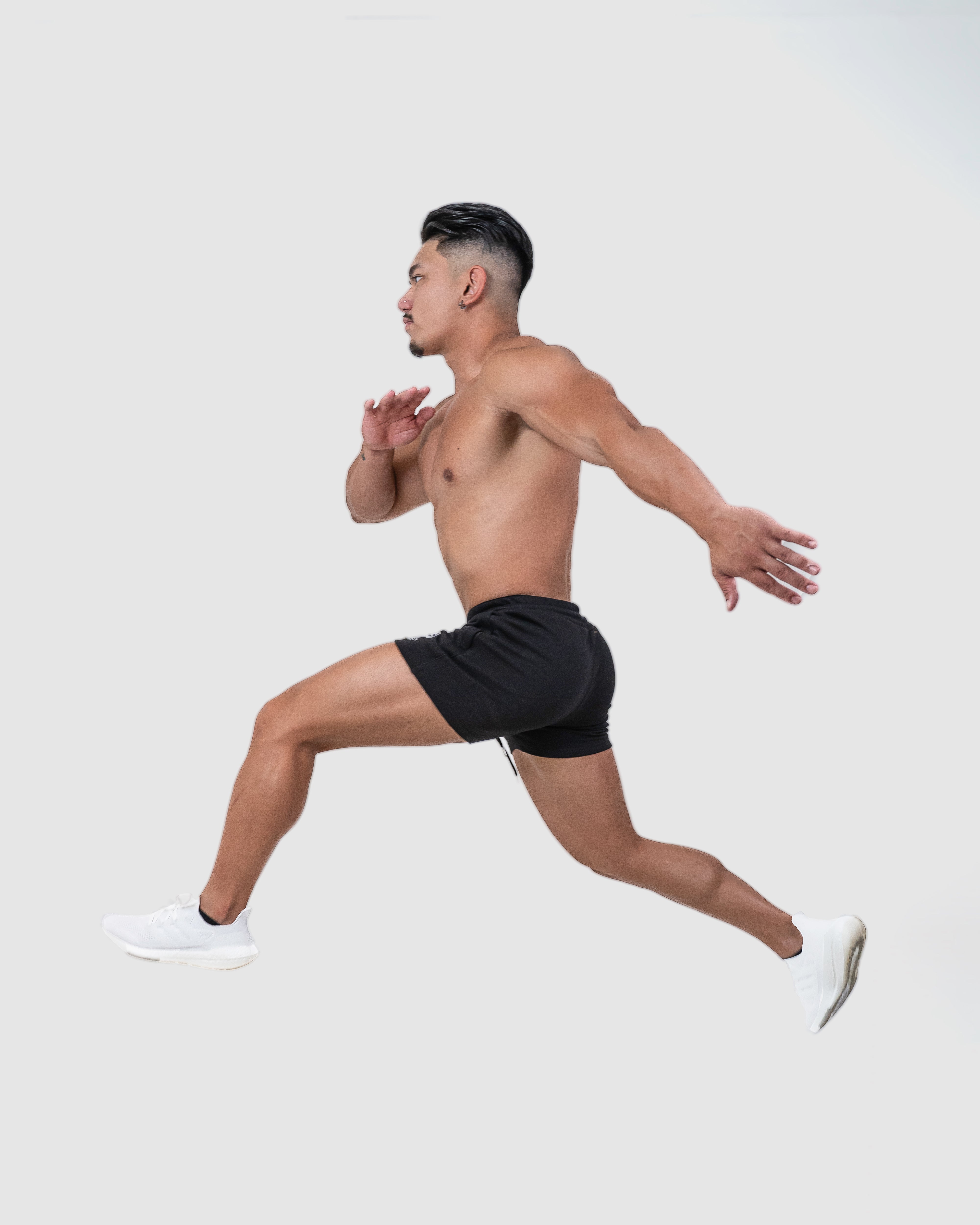 Kanga 5" Shorts - Black - GYMROOS