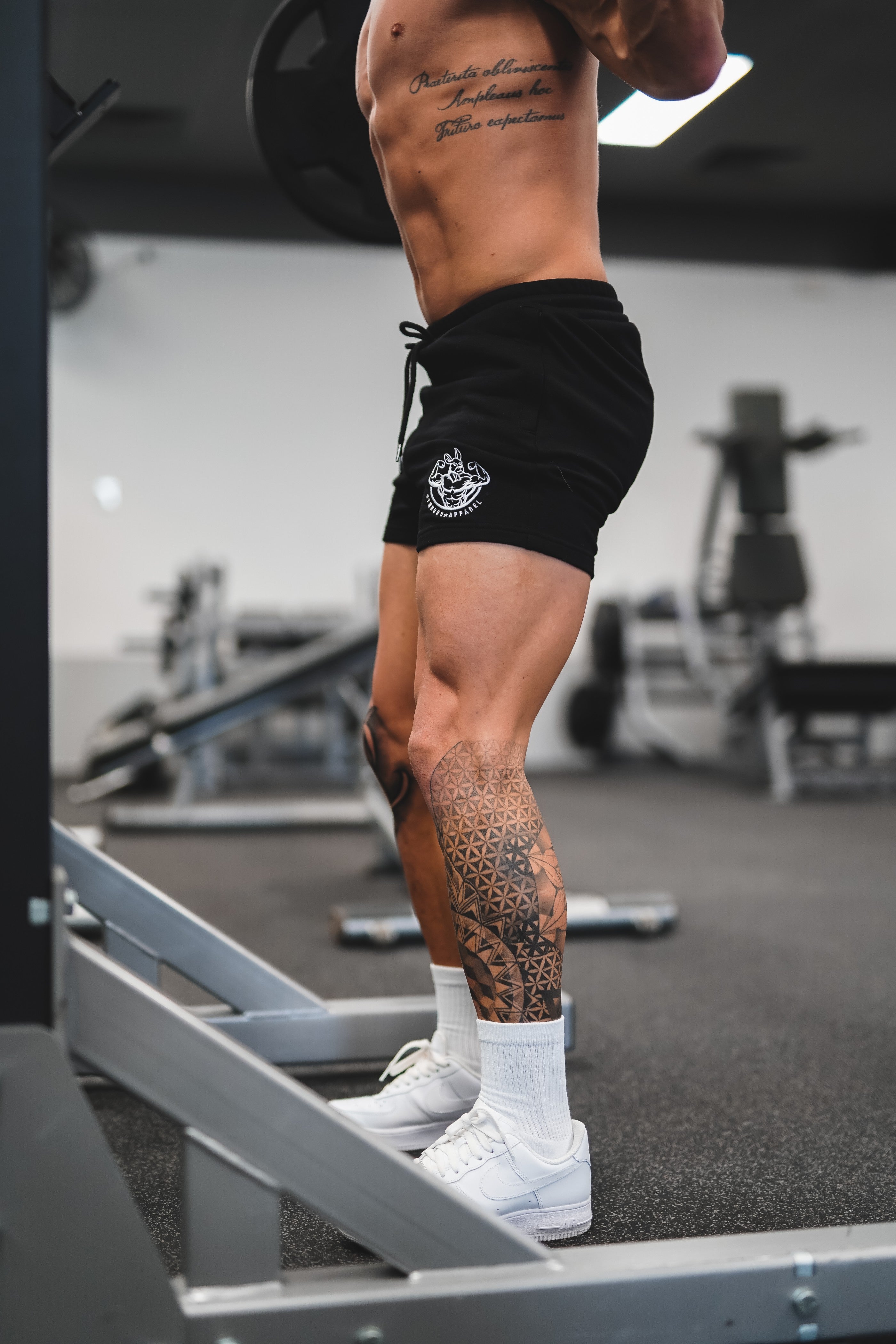 Kanga 5" Shorts - Black - GYMROOS