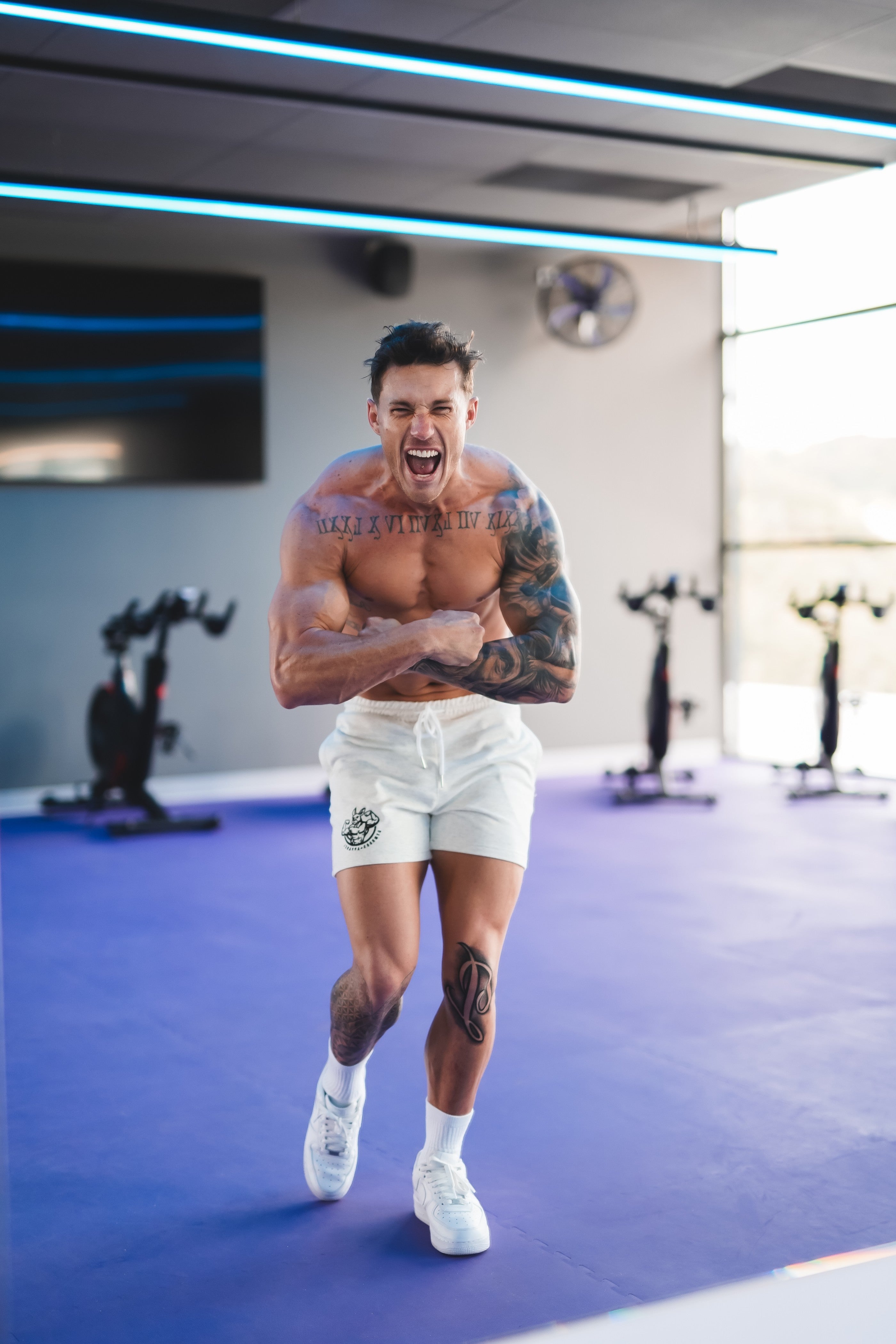 Kanga 5" Shorts - Grey - GYMROOS