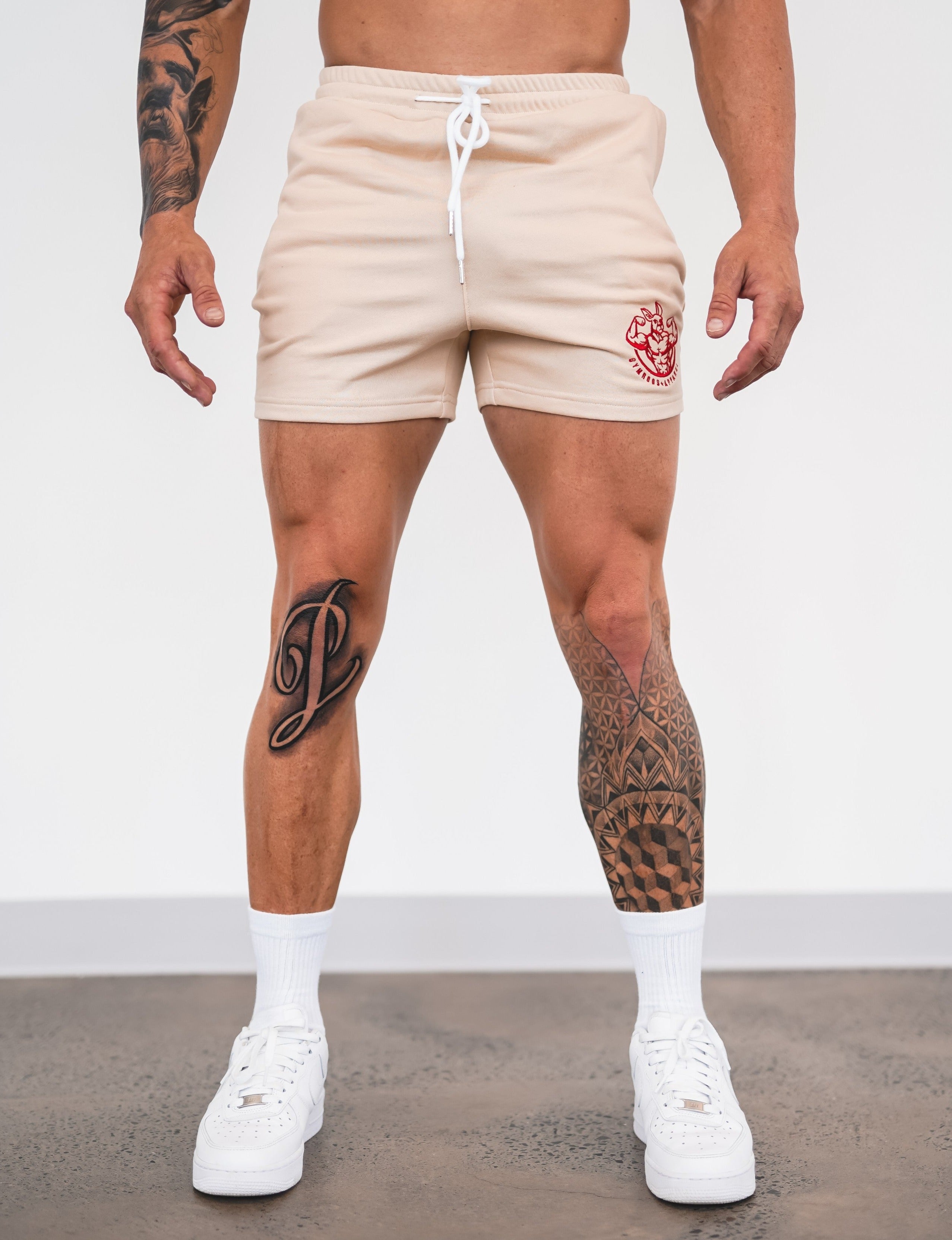 Kanga 5" Shorts - Sand - GYMROOS