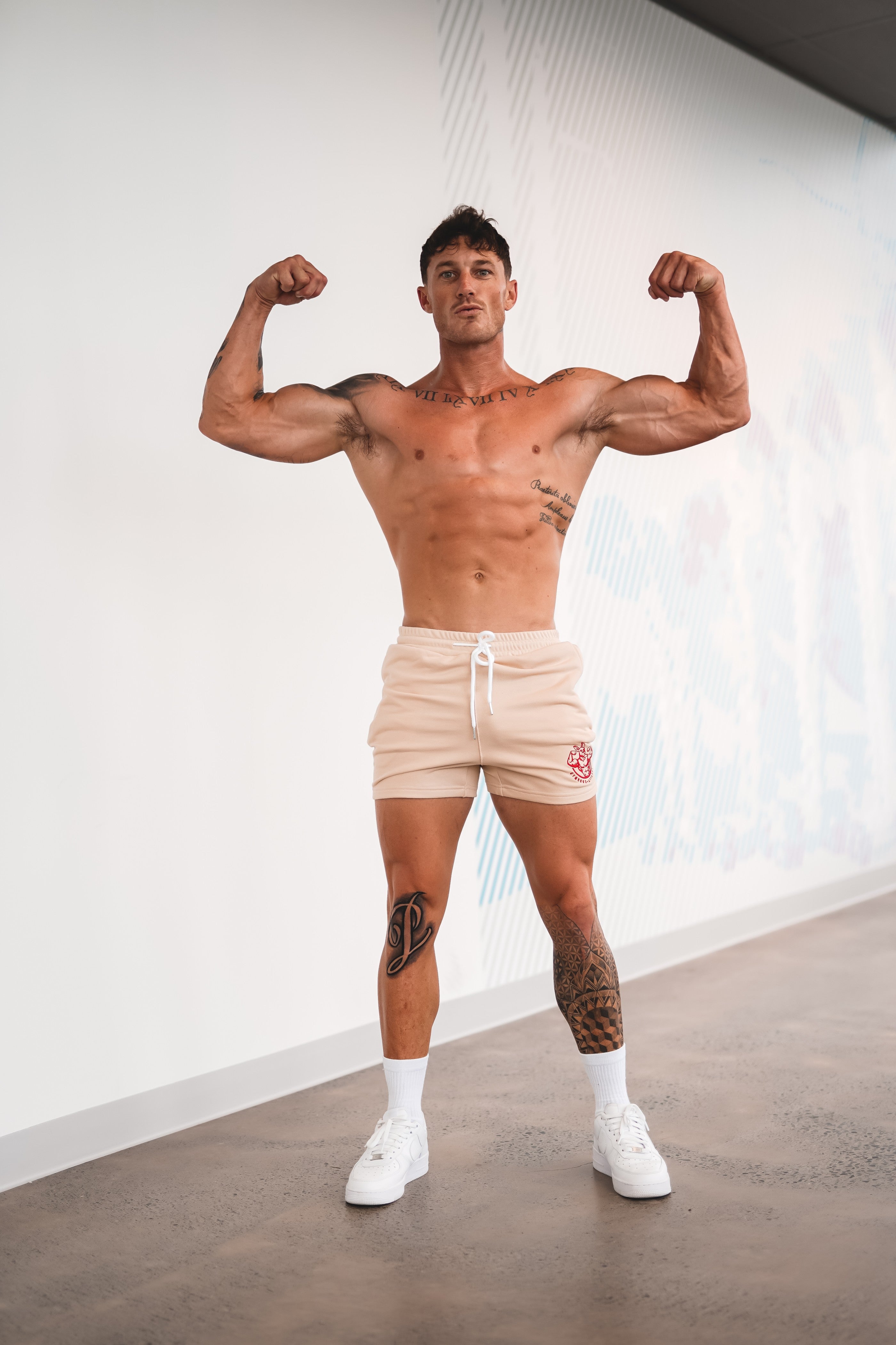 Kanga 5" Shorts - Sand - GYMROOS