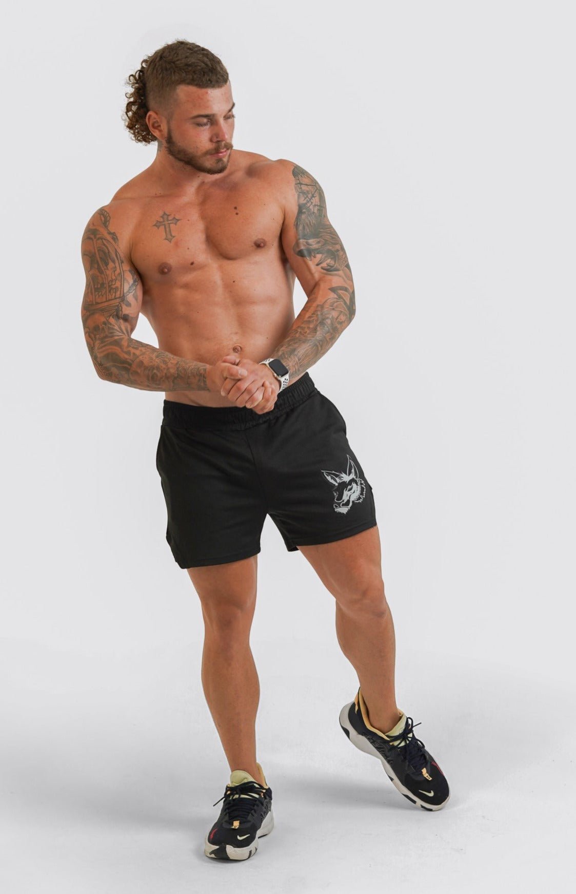 Mesh Shorts - Black - GYMROOS