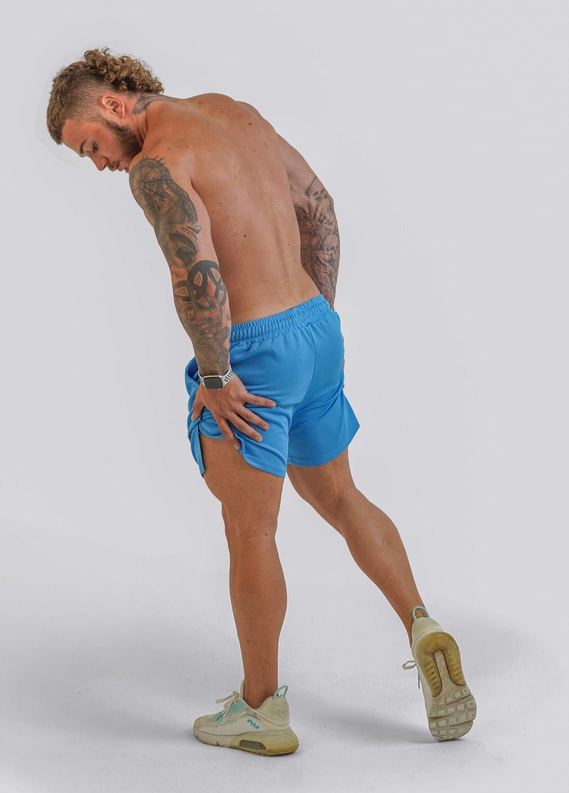 Mesh Shorts - Ice - GYMROOS