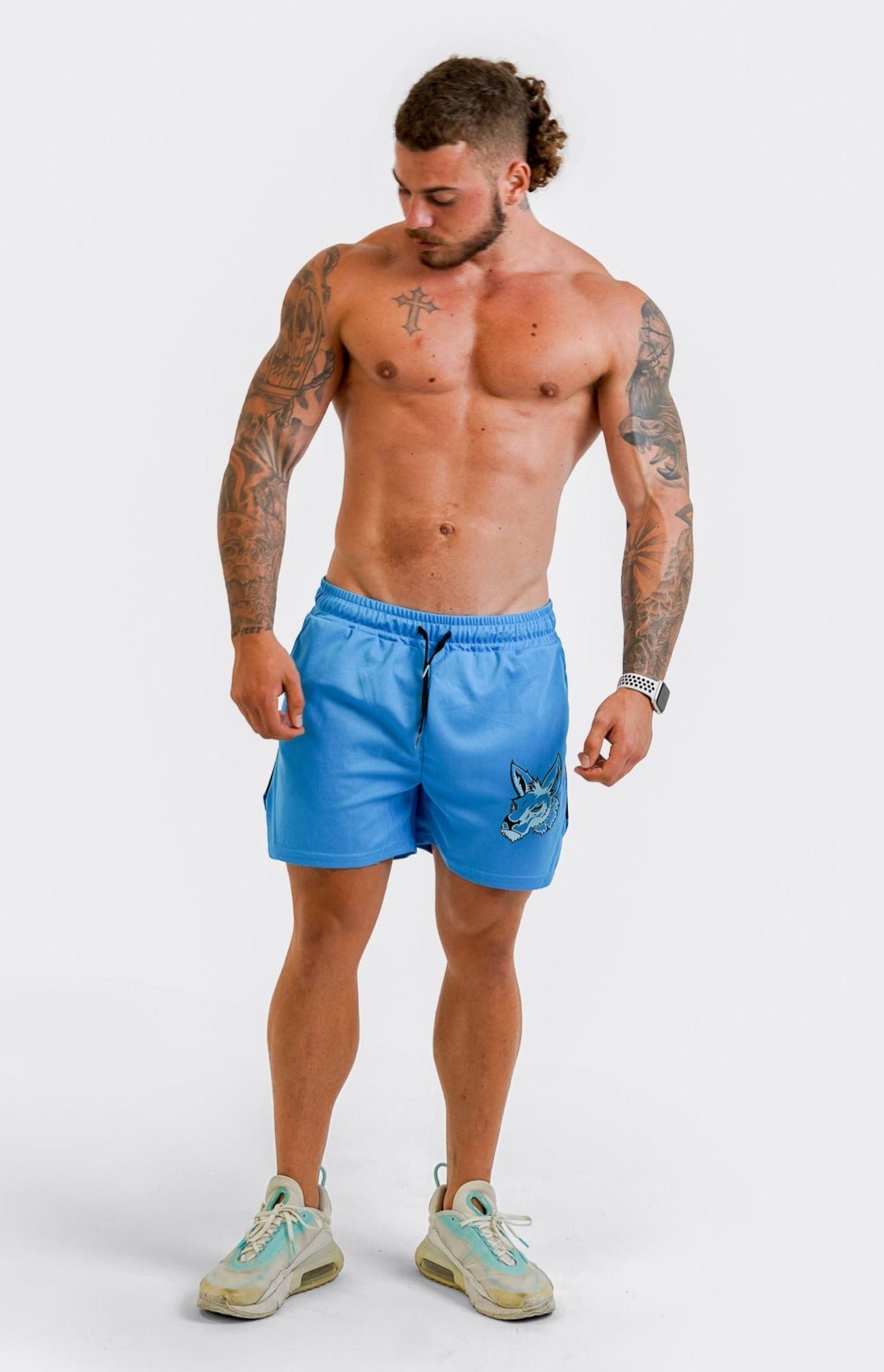 Mesh Shorts - Ice - GYMROOS