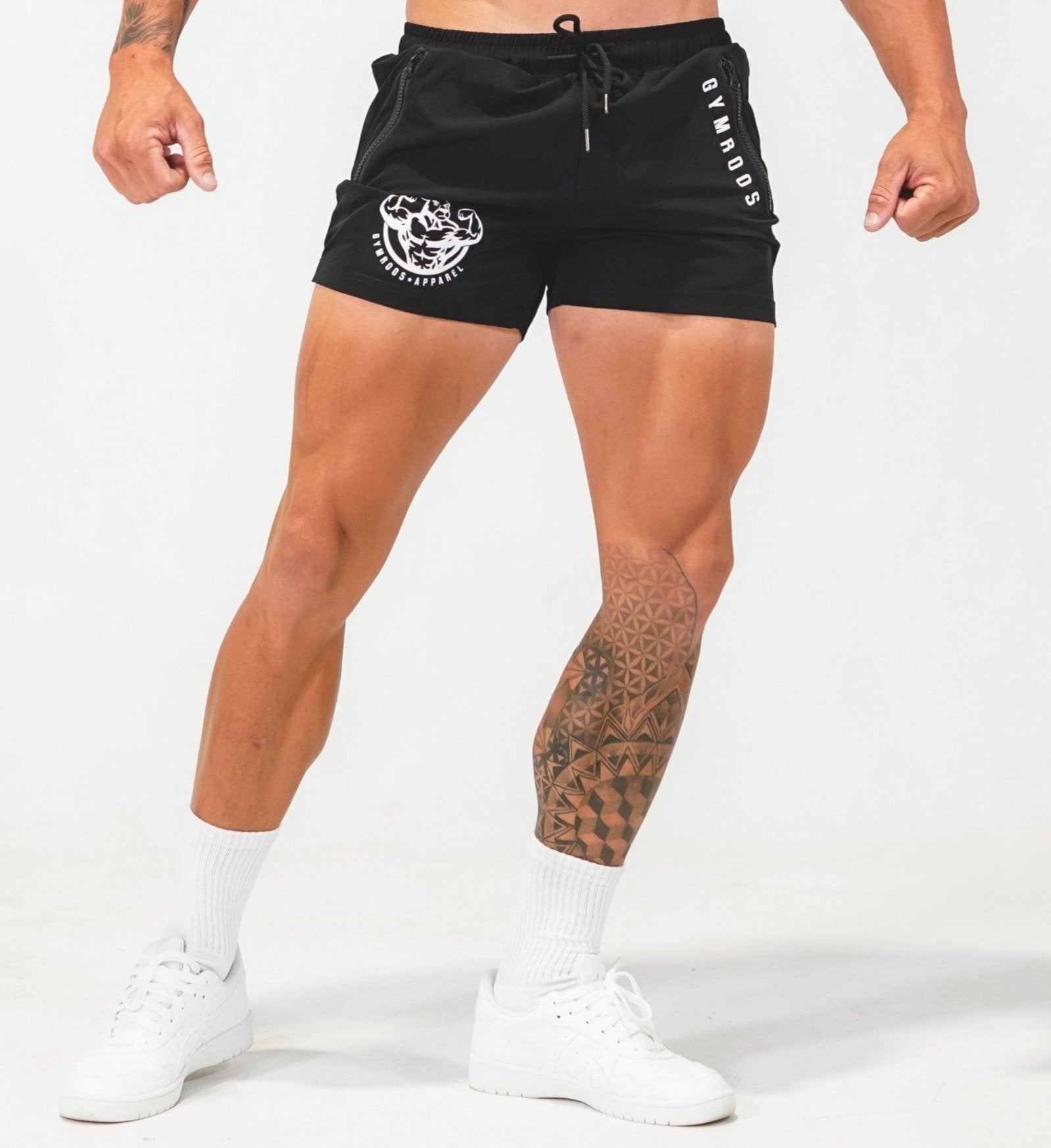 Roo Shorts - Black - GYMROOS