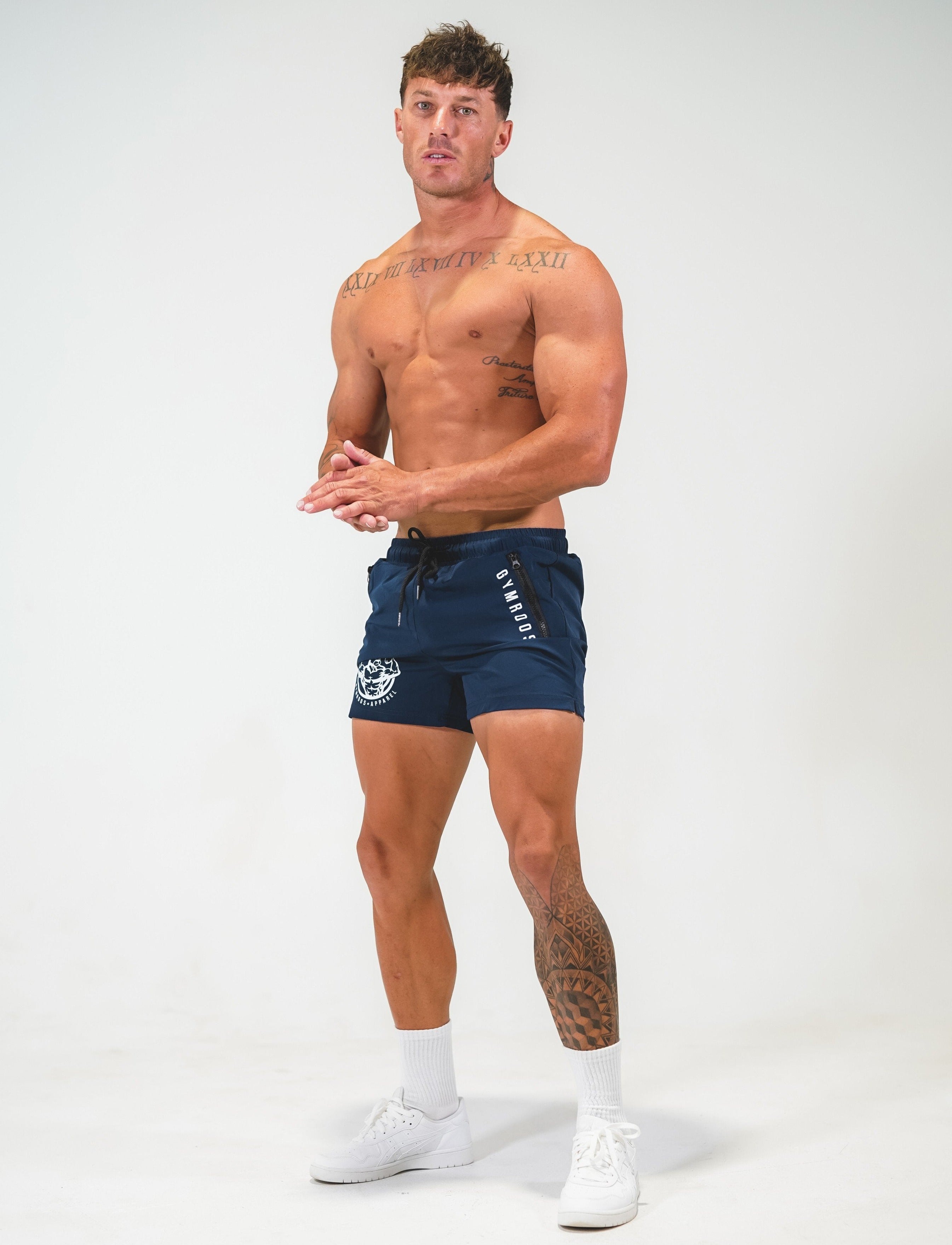Roo Shorts - Blue - GYMROOS