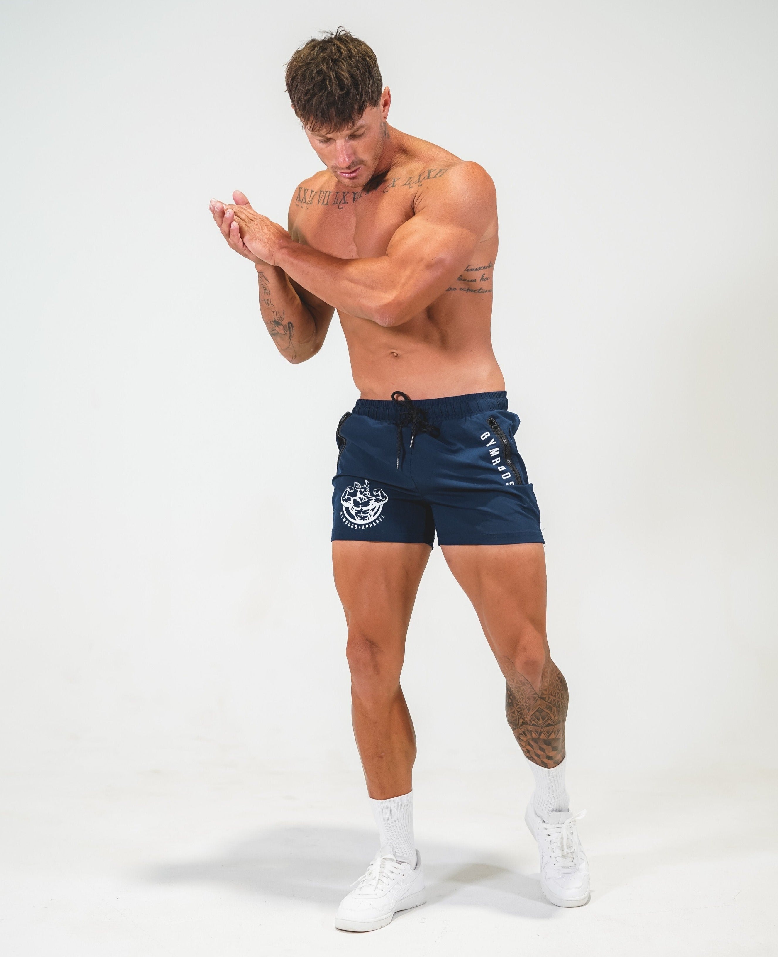Roo Shorts - Blue - GYMROOS