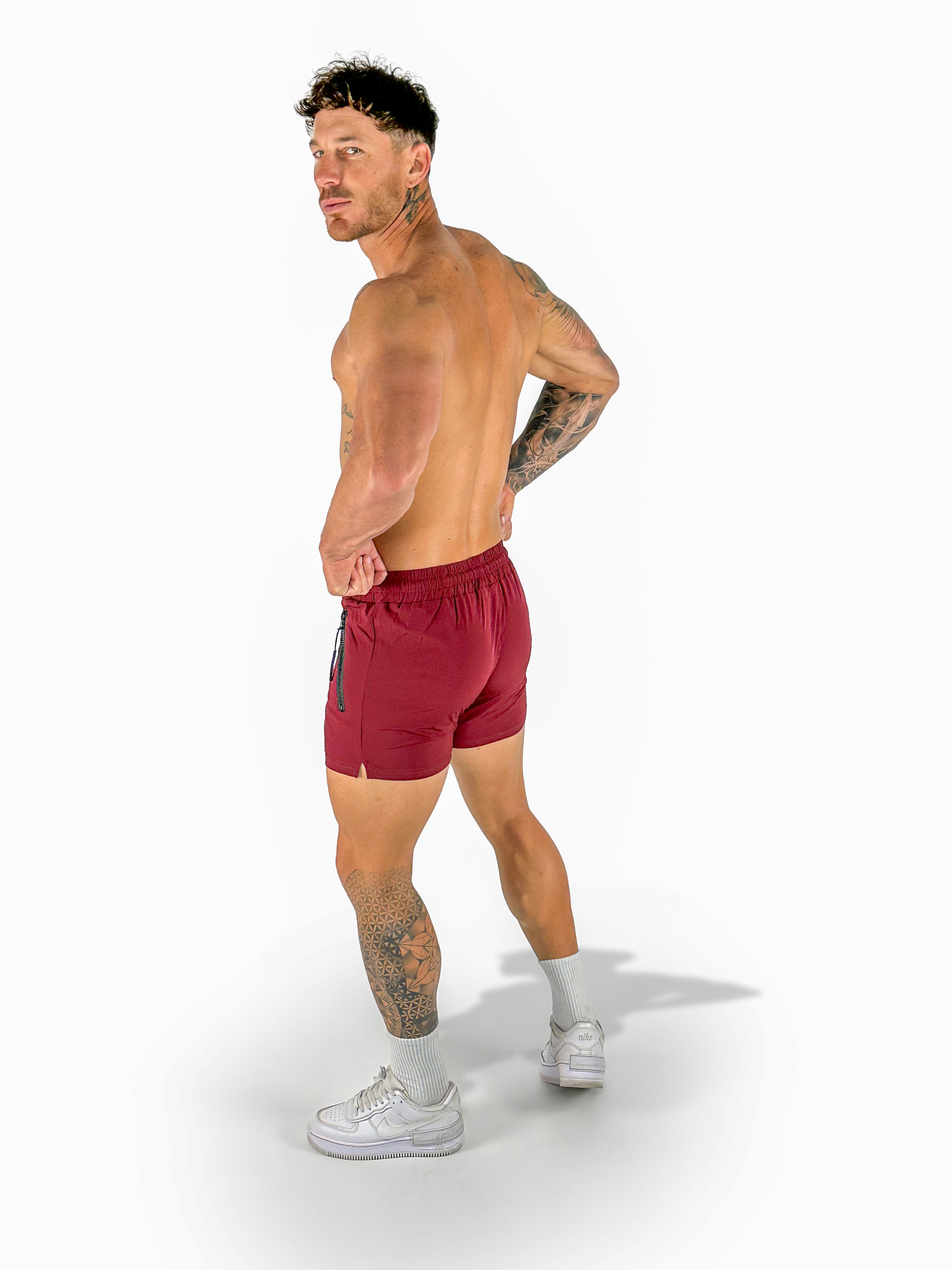 G Shorts - Maroon