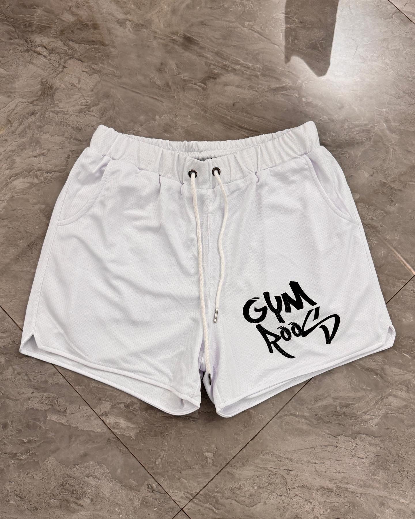 Script Shorts - White