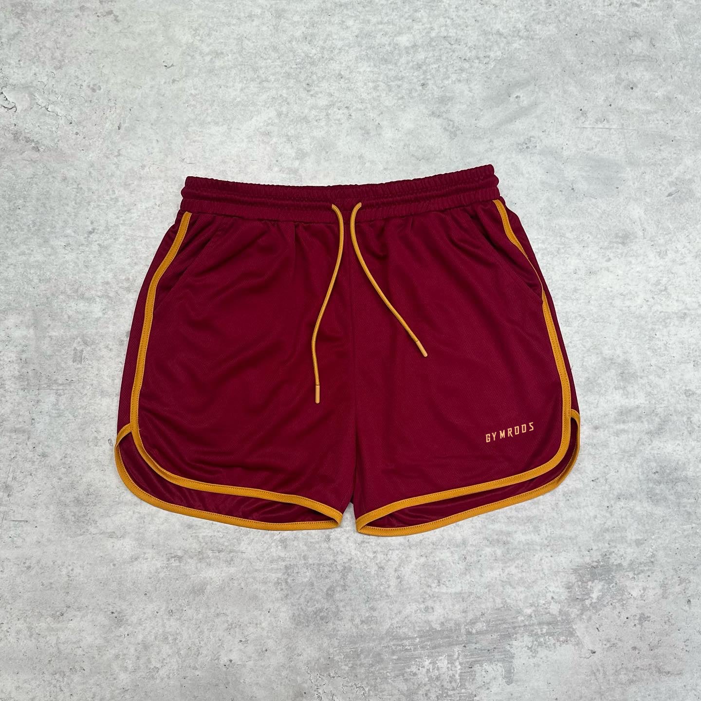 Retro Shorts - Maroon