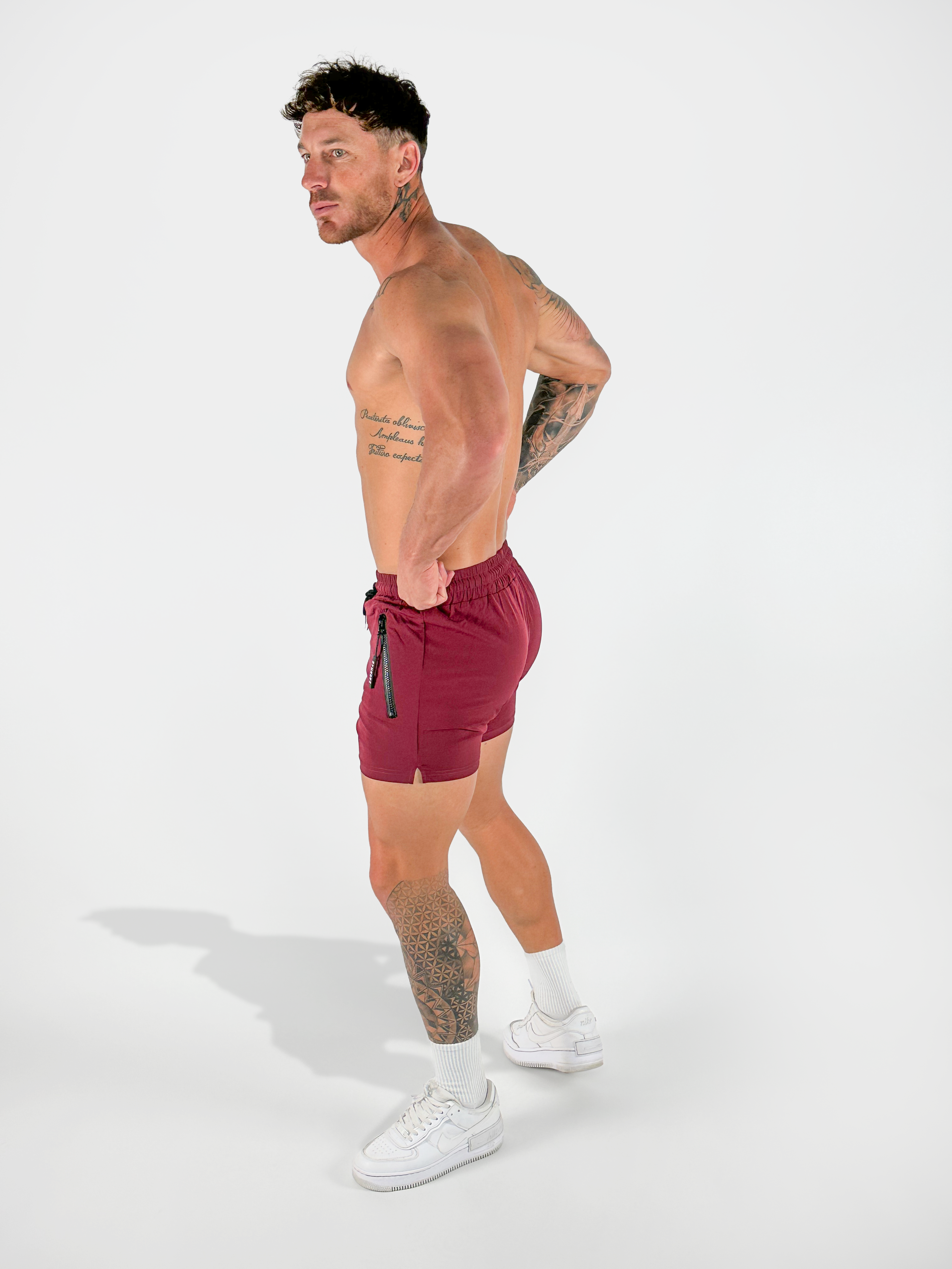 G Shorts - Maroon