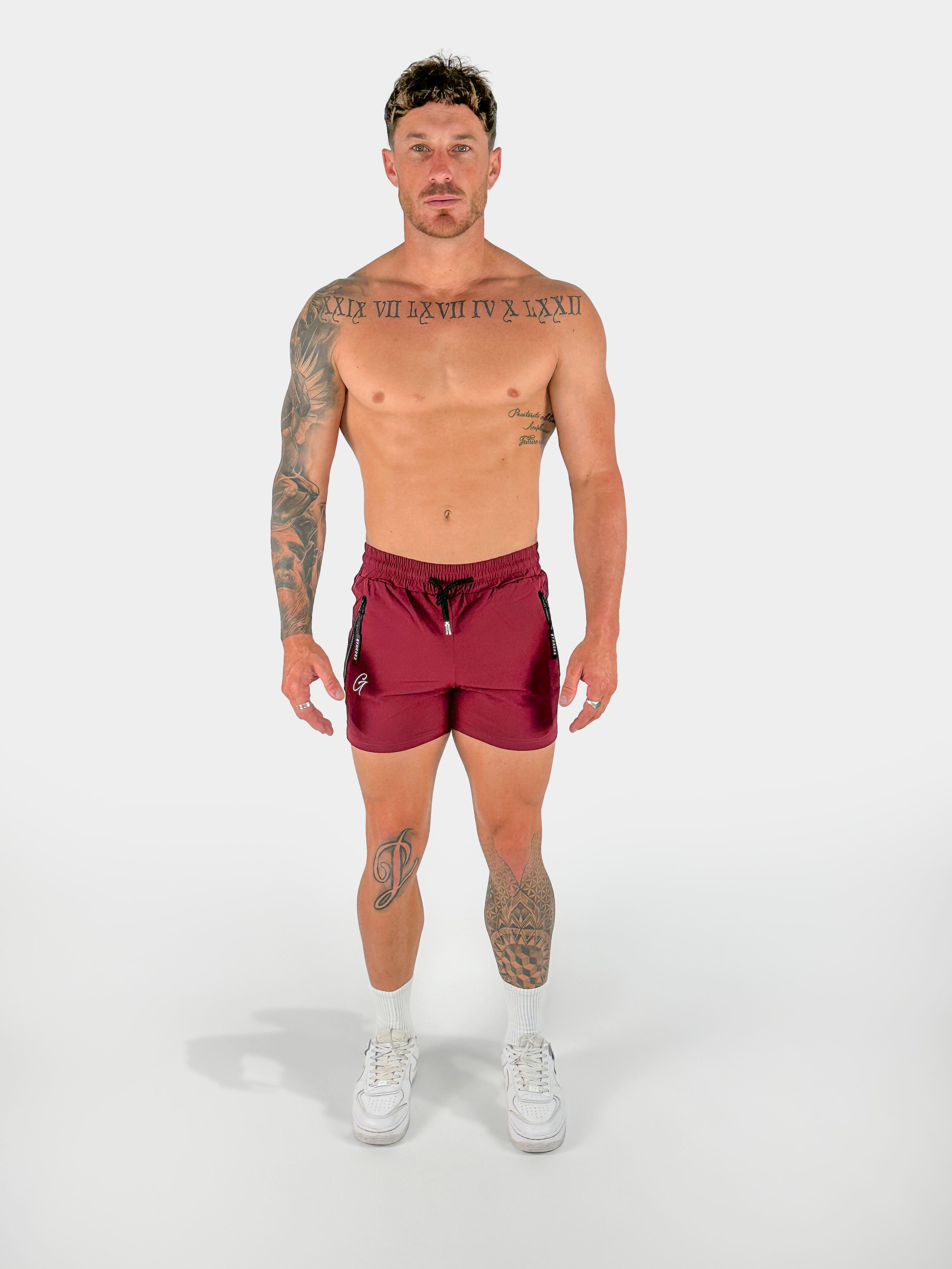 G Shorts - Maroon