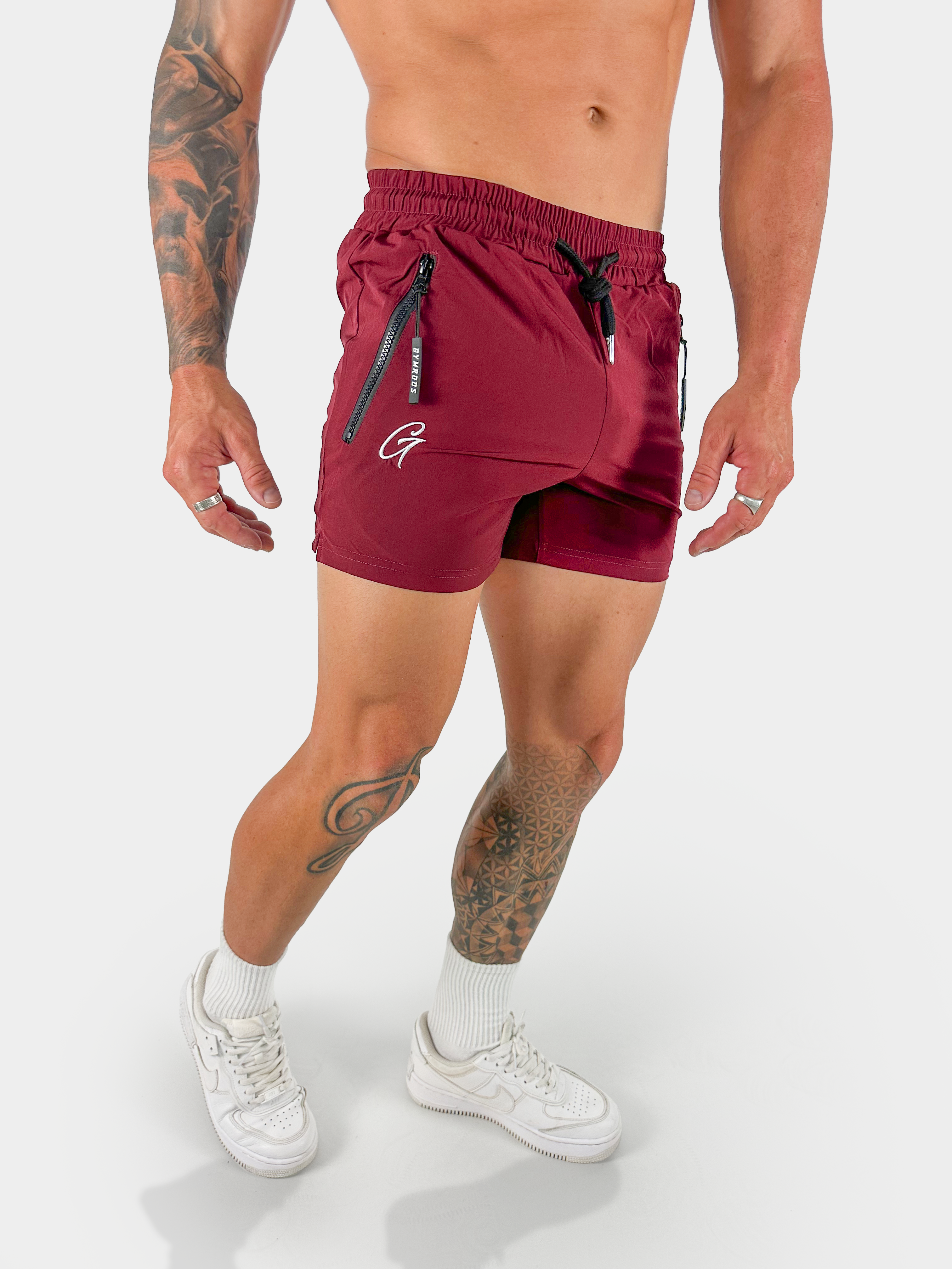 G Shorts - Maroon