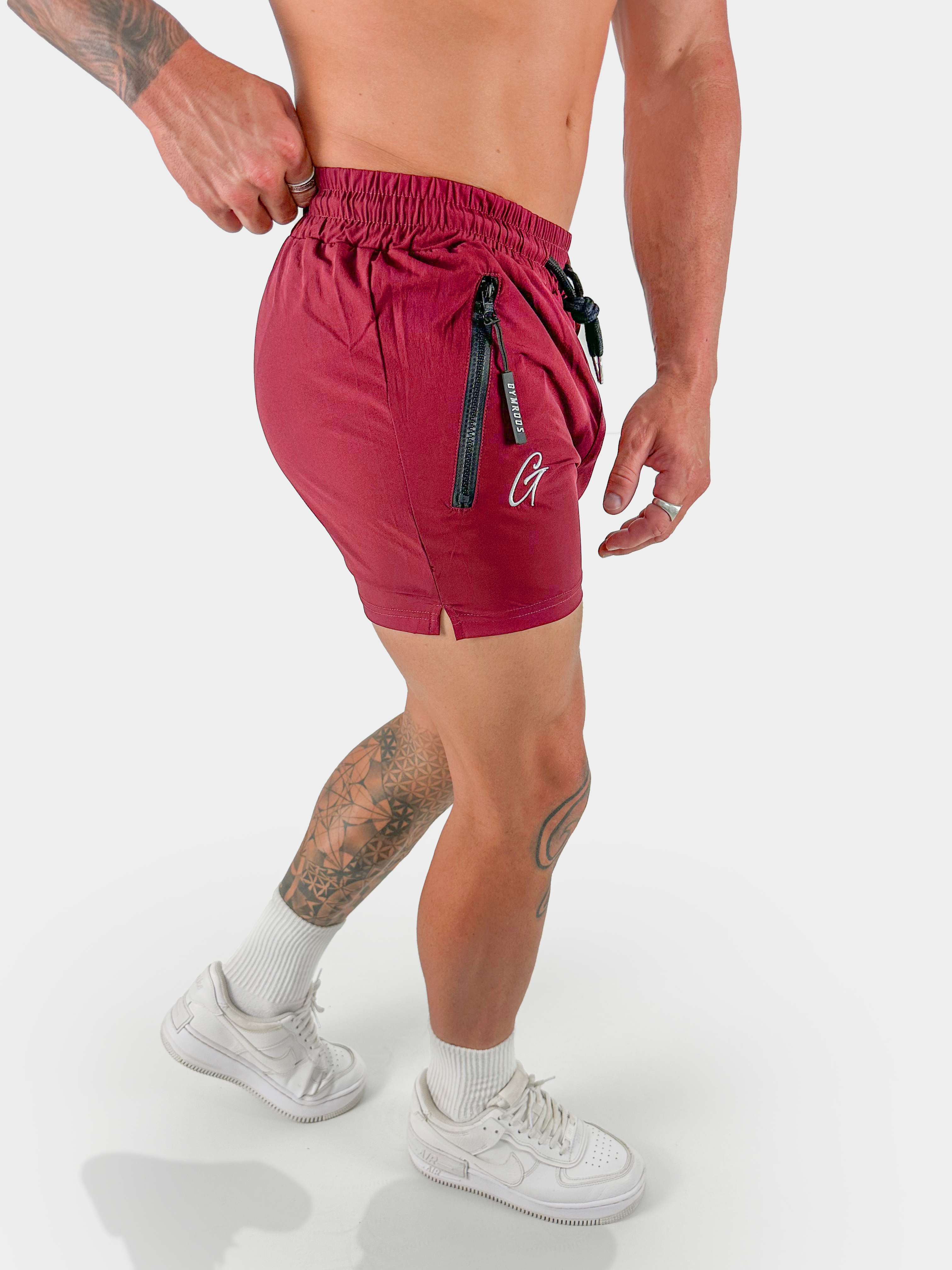 G Shorts - Maroon