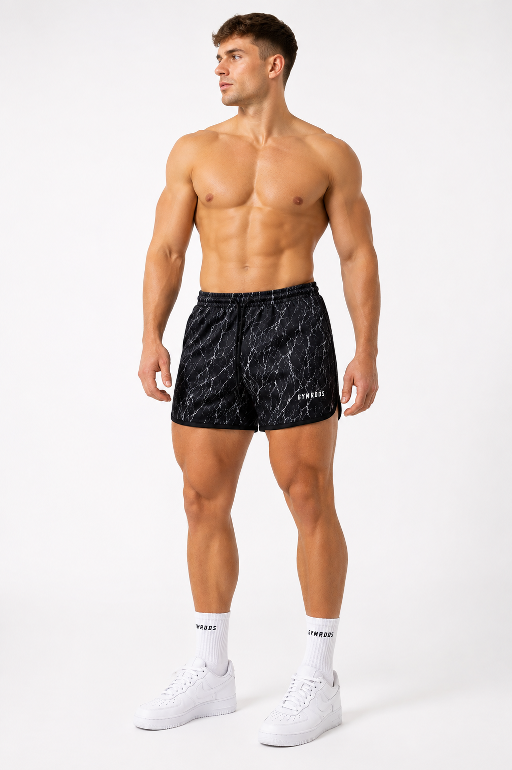Retro Shorts - Marble