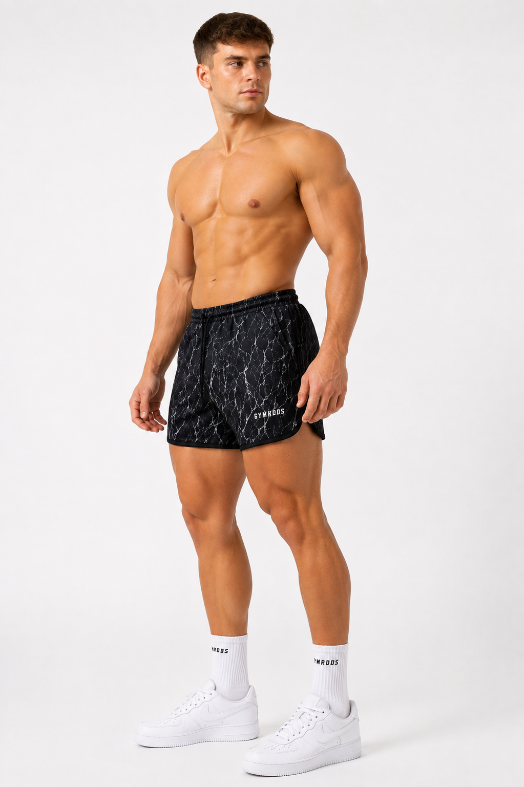 Retro Shorts - Marble