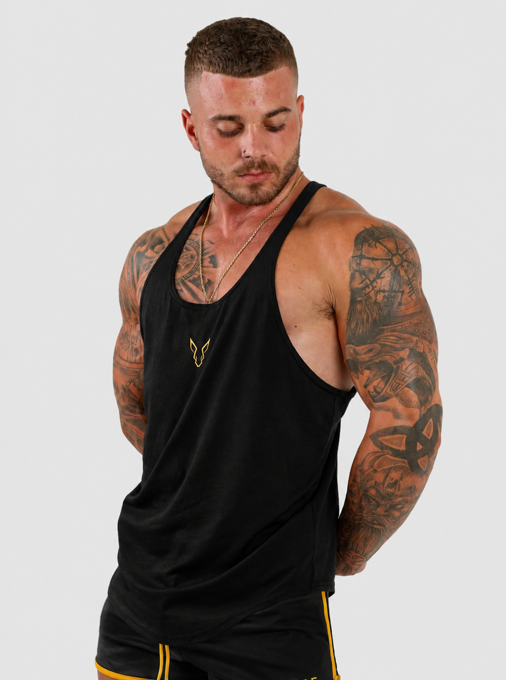 Erupt Stringer - Black & Gold