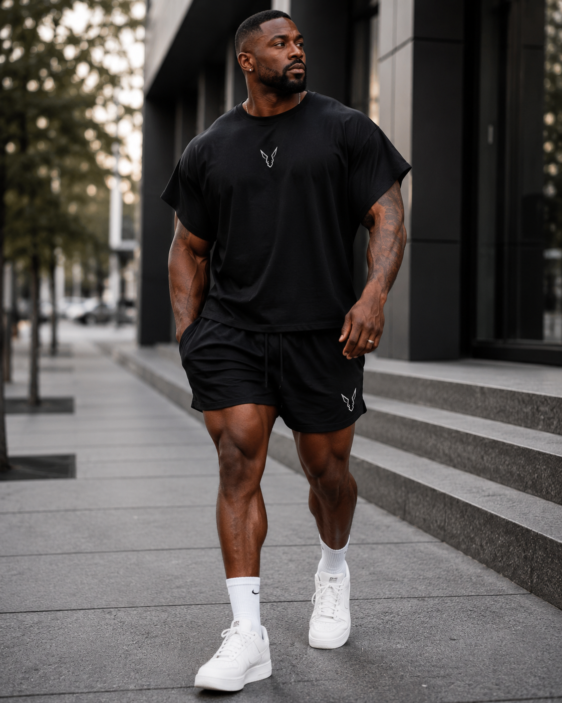 Mad Roo Cover Tee - Black