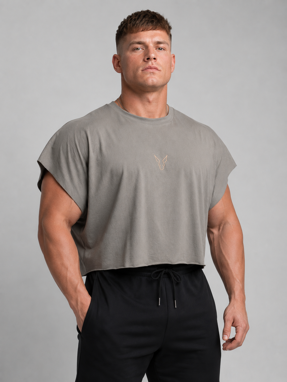 Mad Roo Cover Tee - Grey