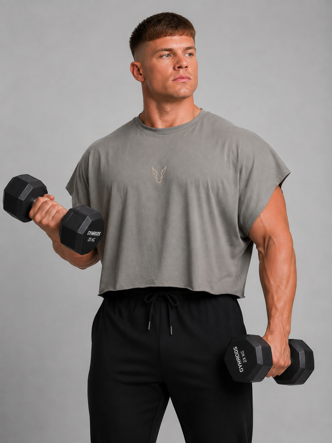 Mad Roo Cover Tee - Grey