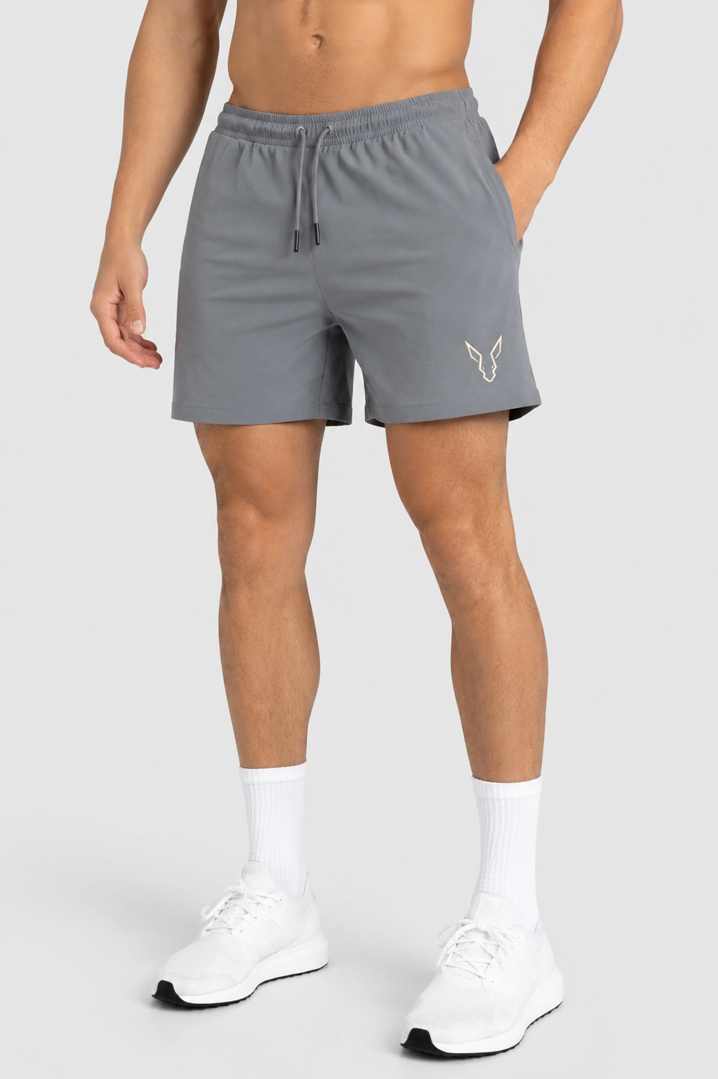 Roo Elite 5" Shorts – Grey