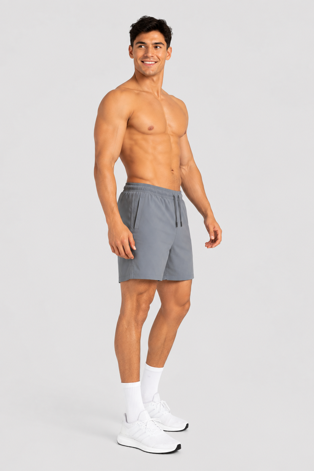 Roo Elite 5" Shorts – Grey