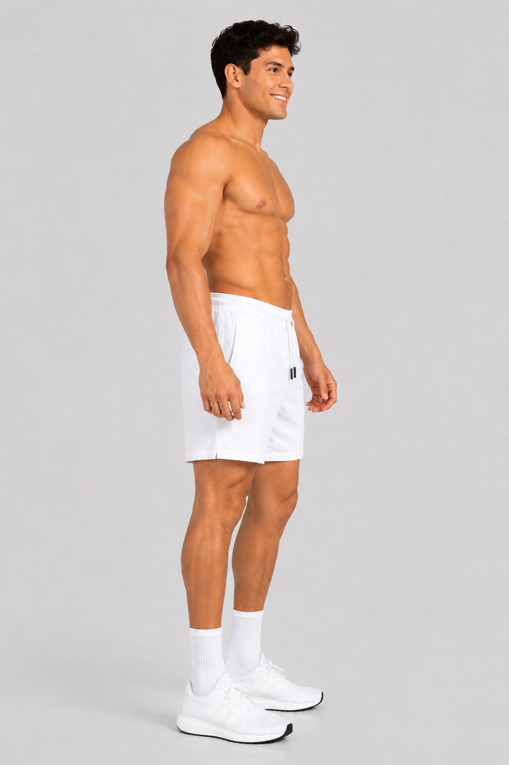Roo Elite 5" Shorts – White