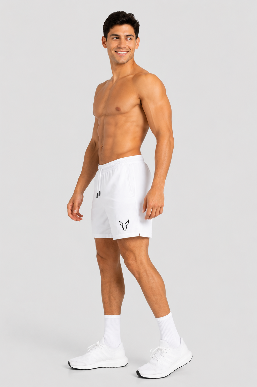 Roo Elite 5" Shorts – White