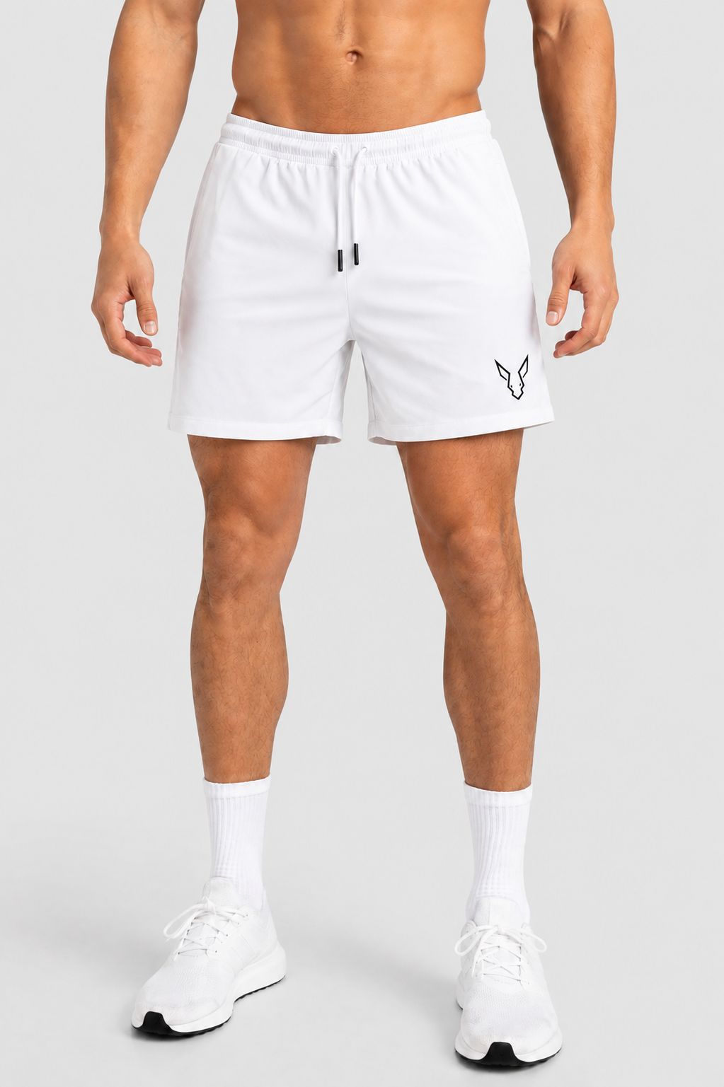 Roo Elite 5" Shorts – White