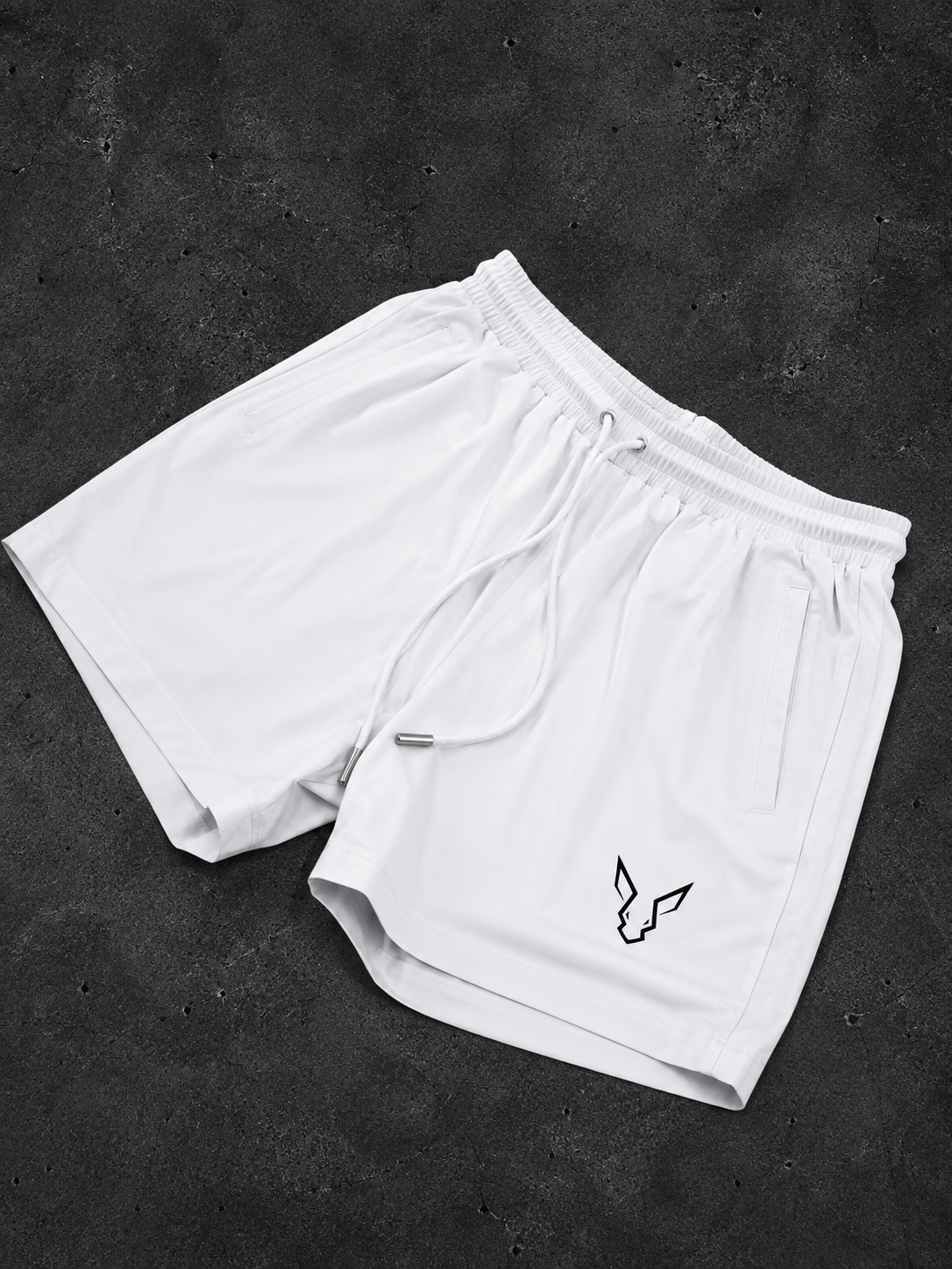 Roo Elite 5" Shorts – White