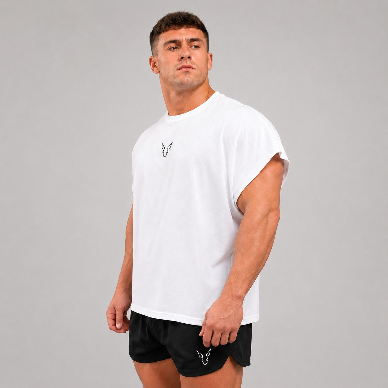 Mad Roo Cover Tee - White