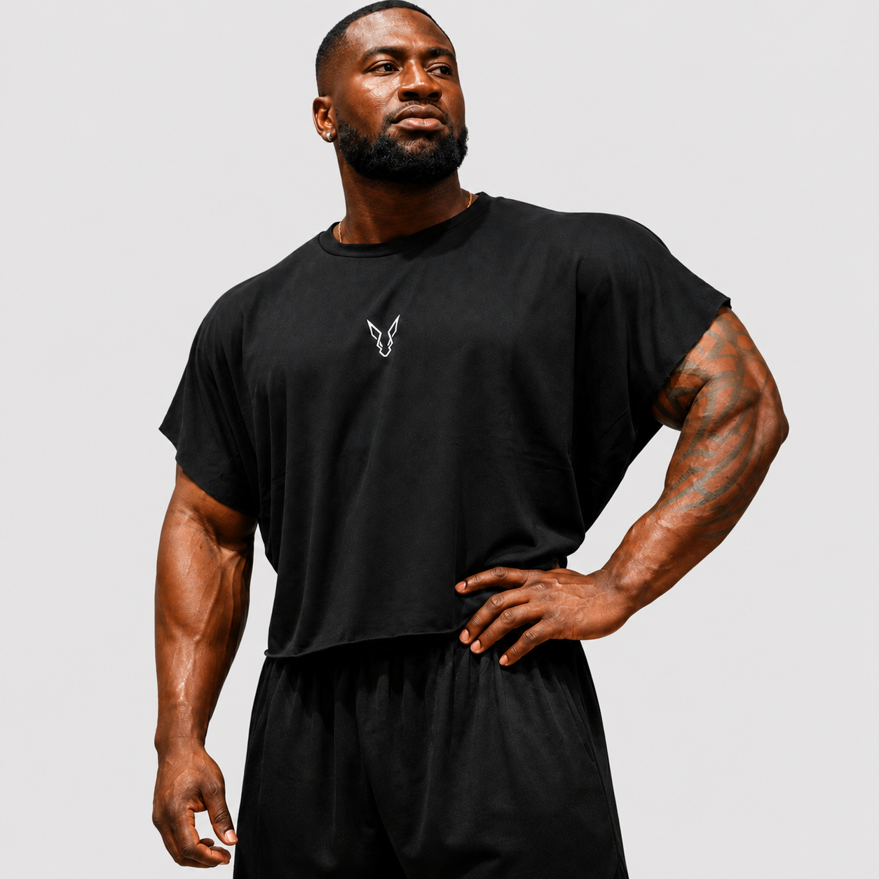Mad Roo Cover Tee - Black