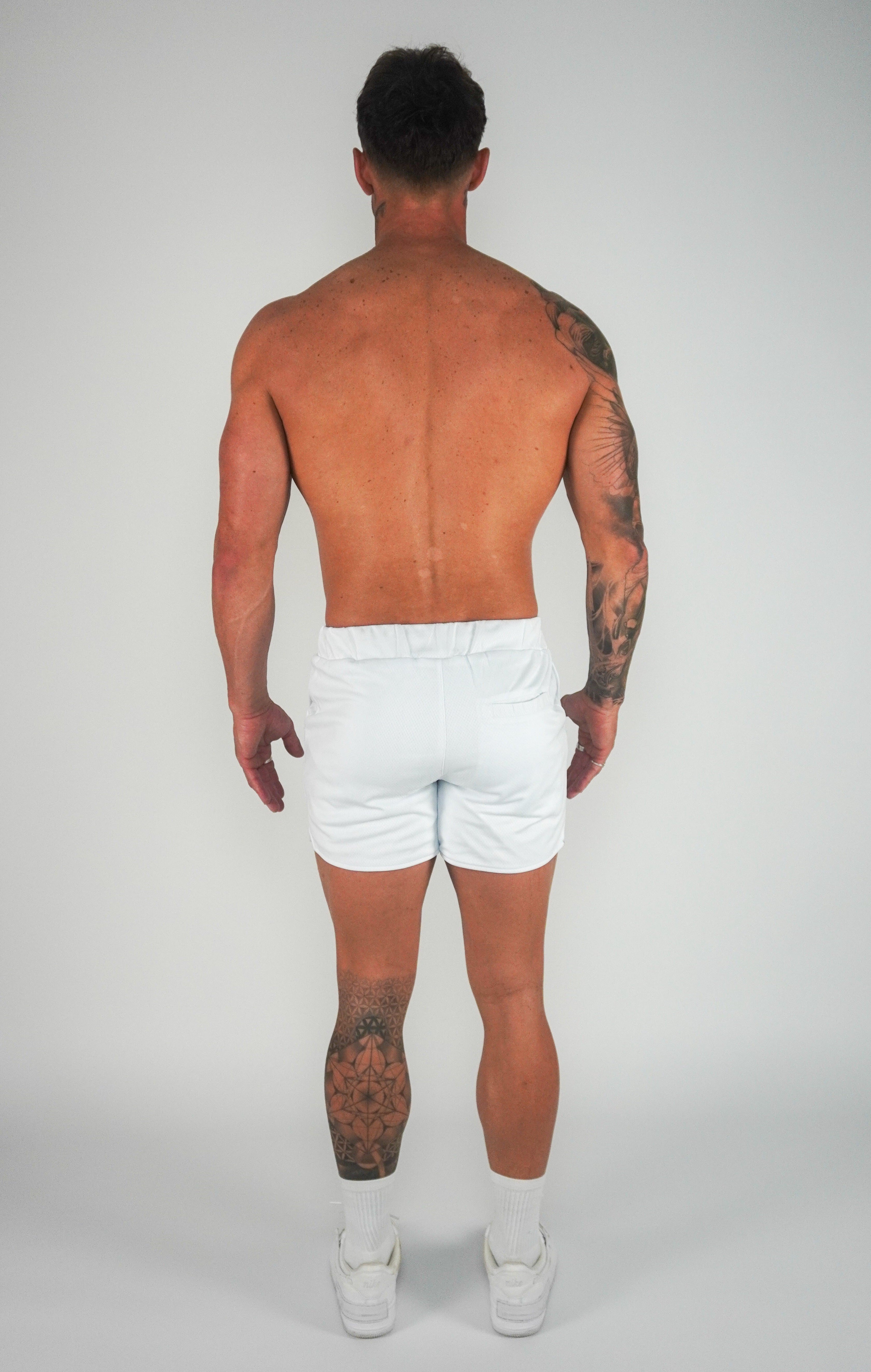 Script Shorts - White