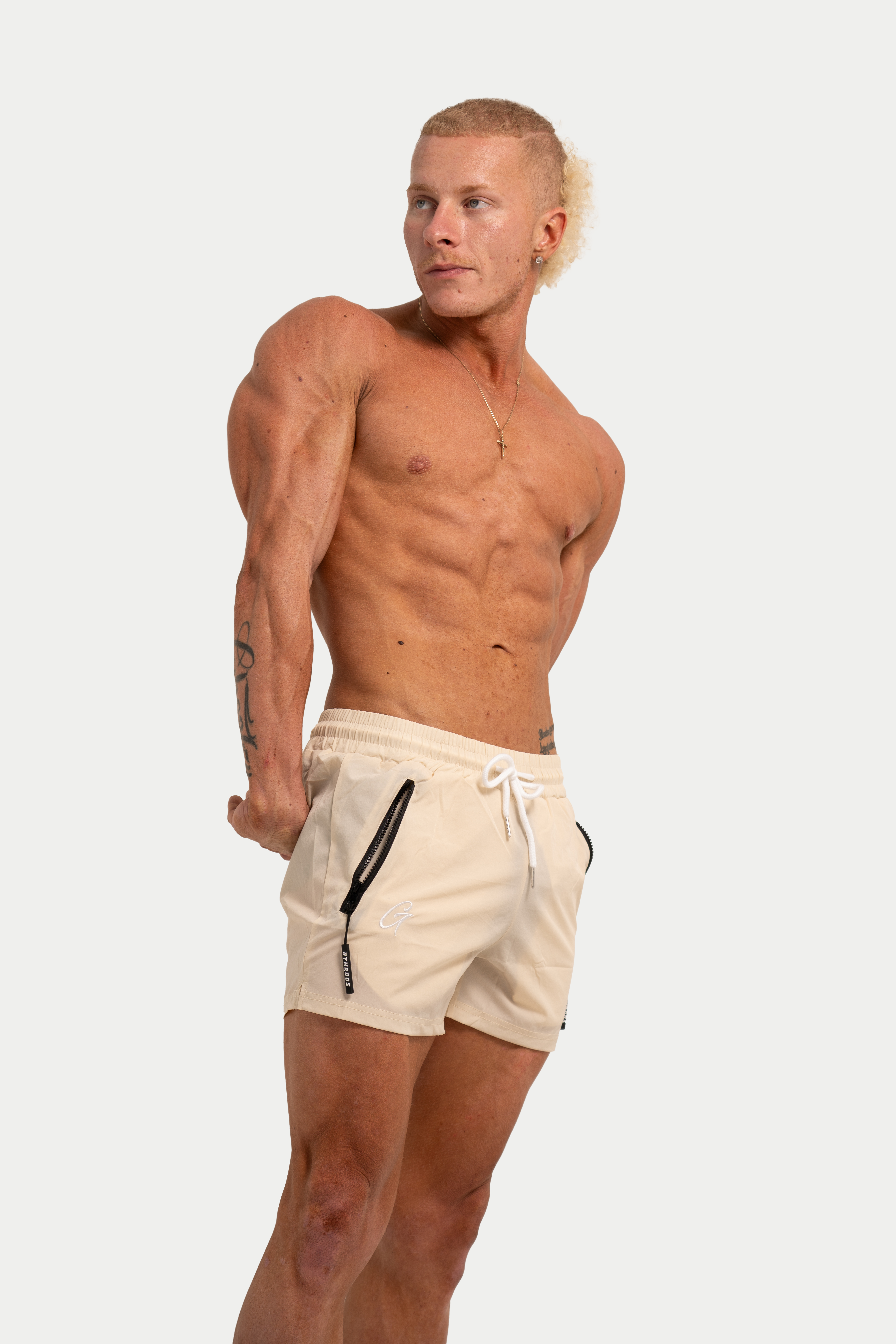 G Shorts - Beige