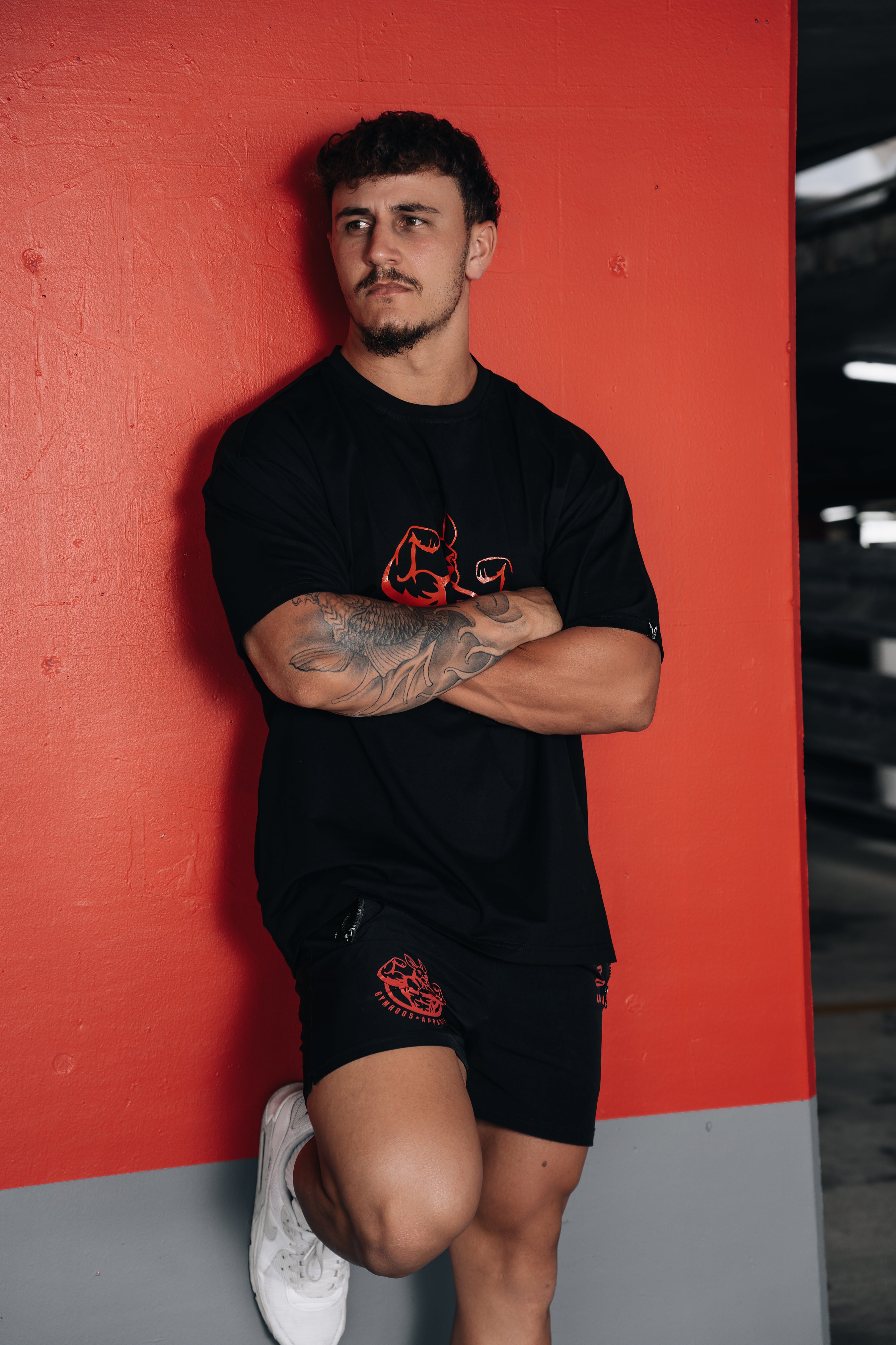 Roo Pump Tee - Redback