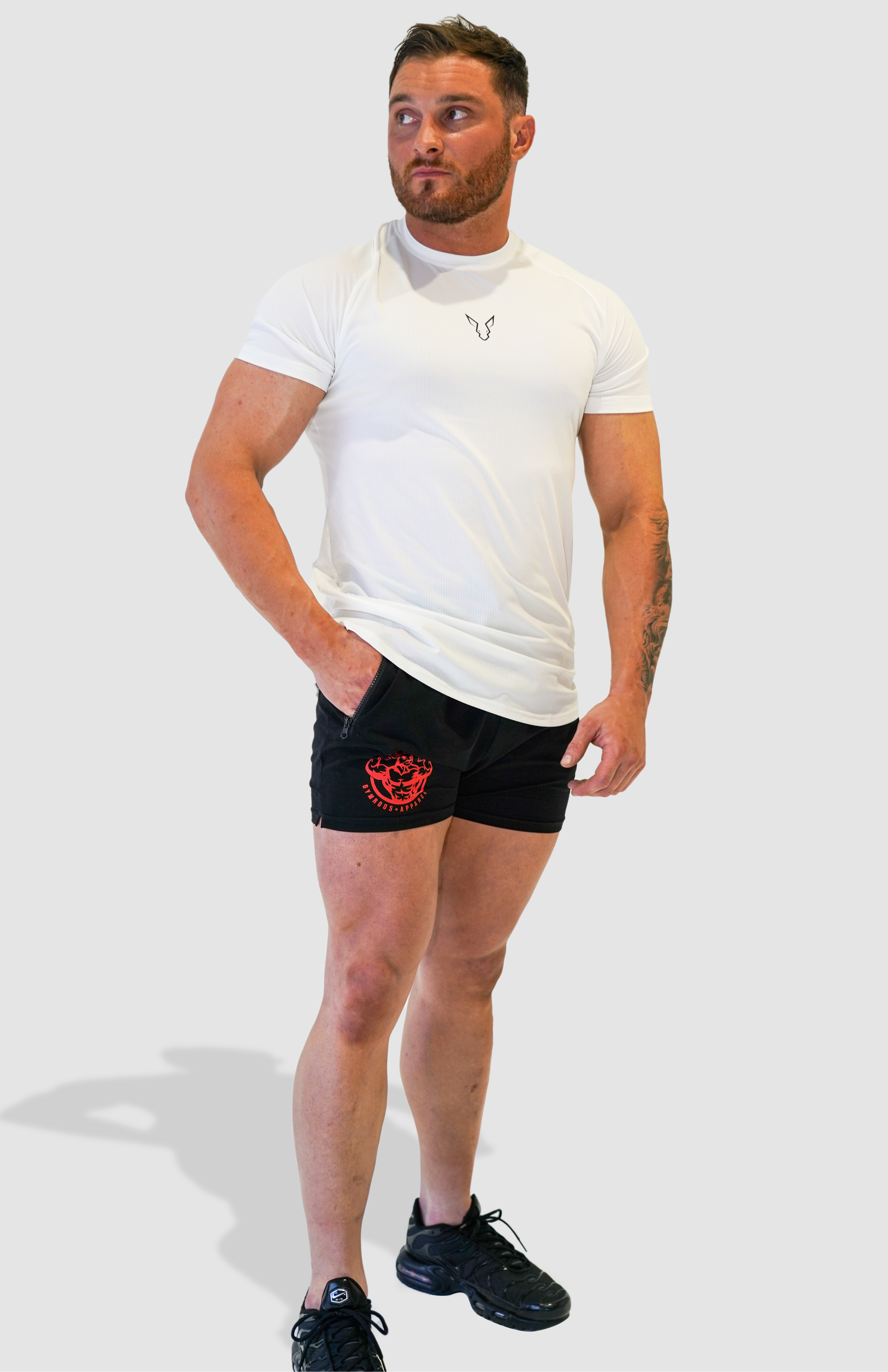 Compression Tee - White