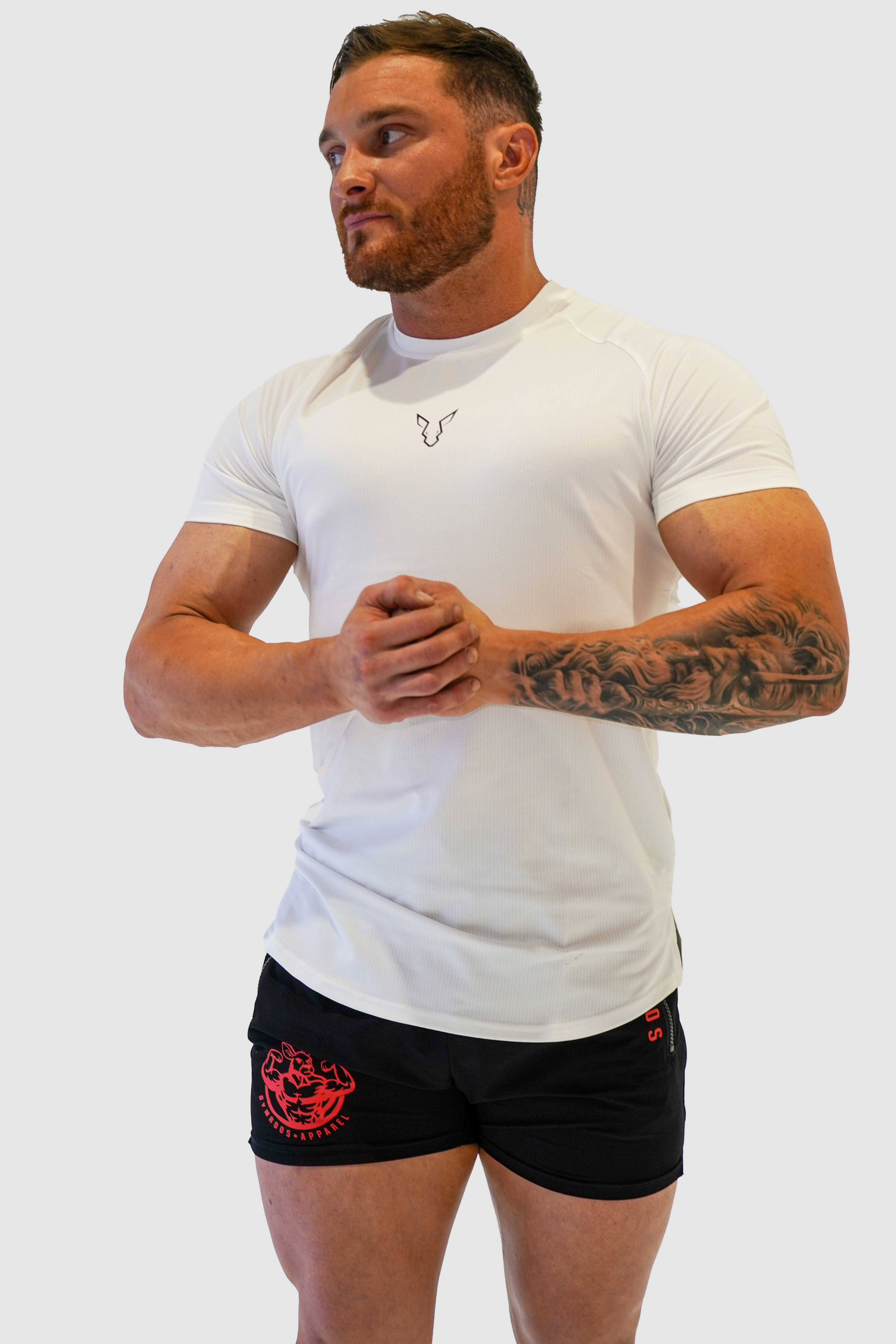 Compression Tee - White