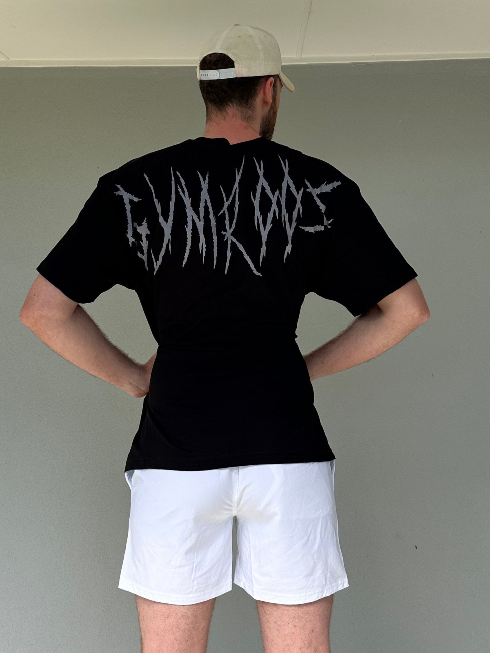 Scream Oversized Tee - Black