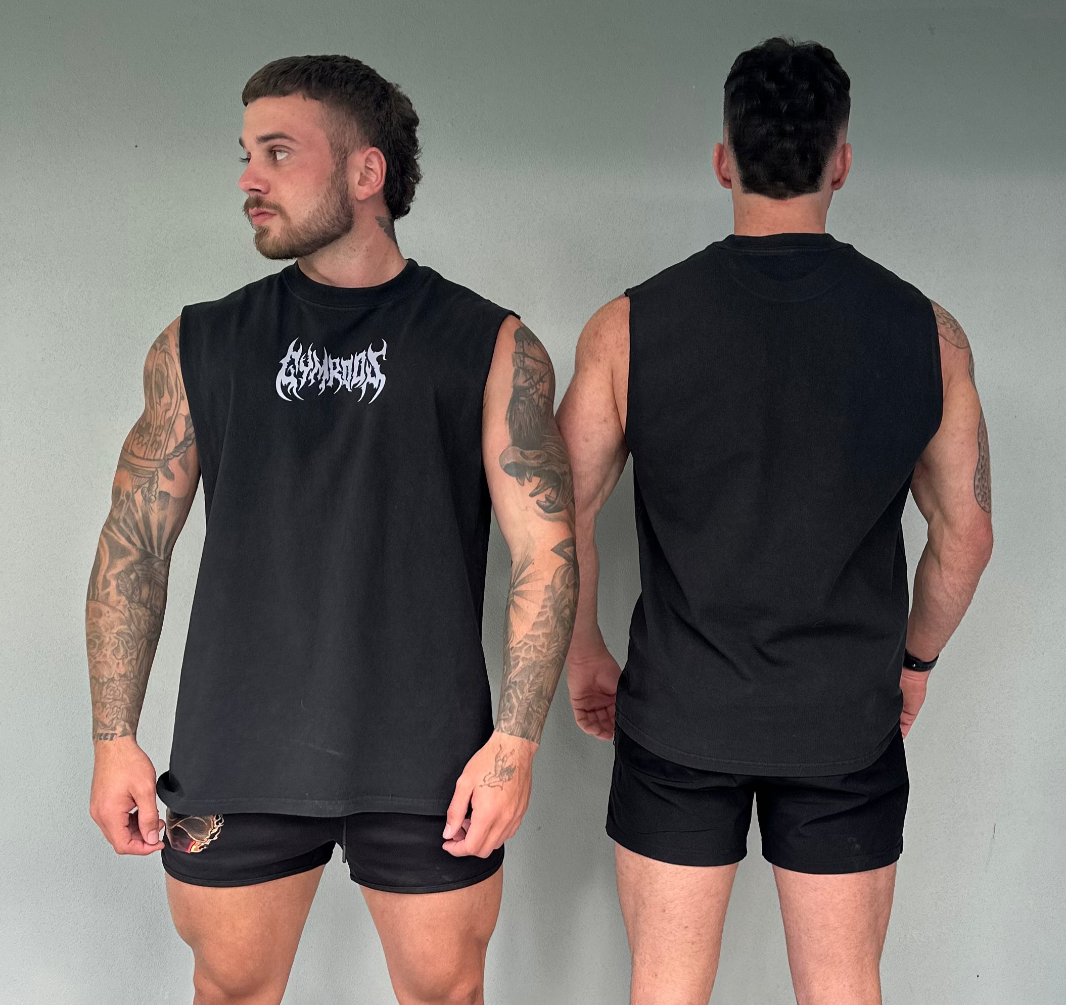Venom Shoulder Tank - Coal